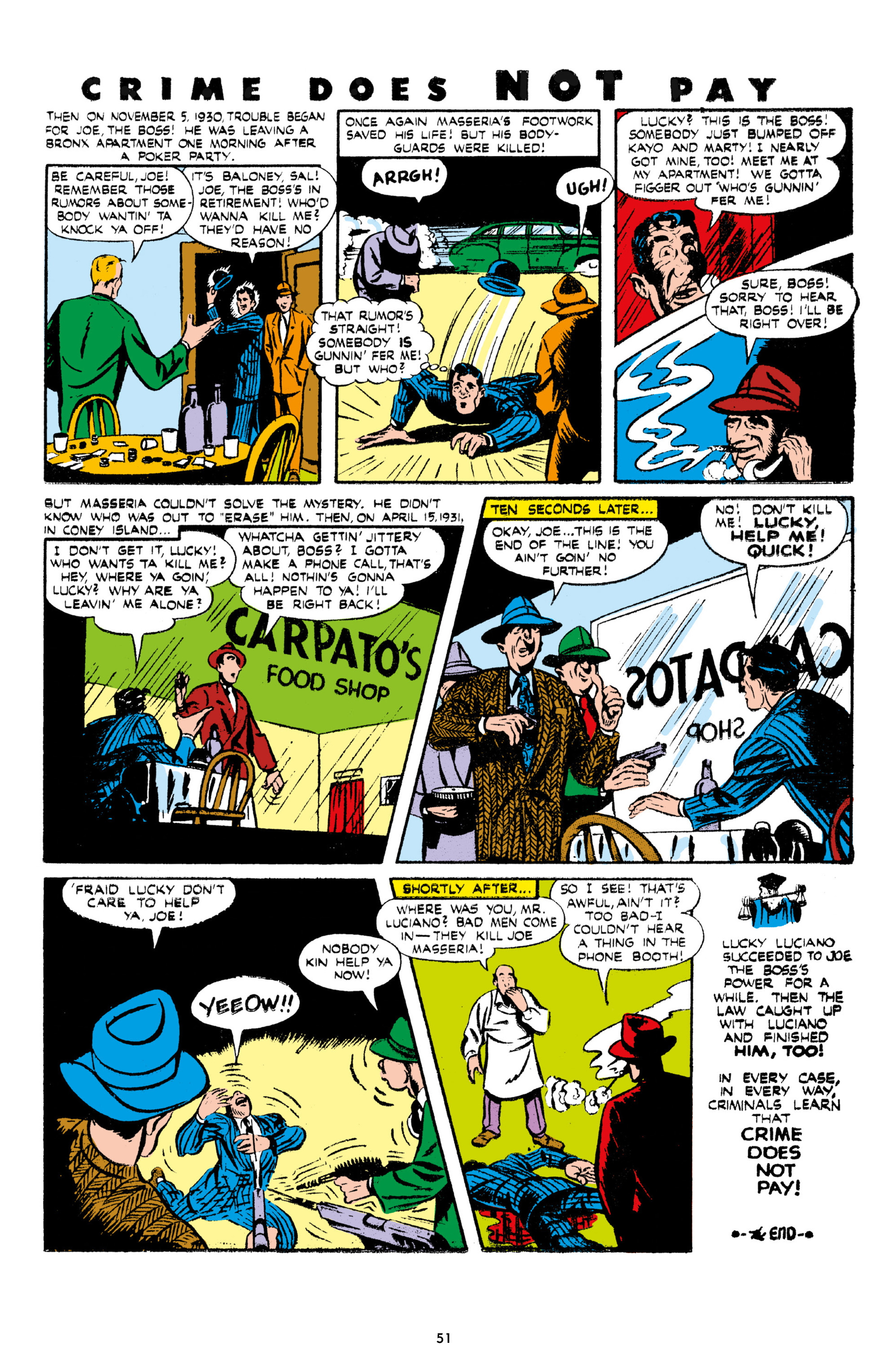 Read online Crime Does Not Pay Archives comic -  Issue # TPB 7 (Part 1) - 53