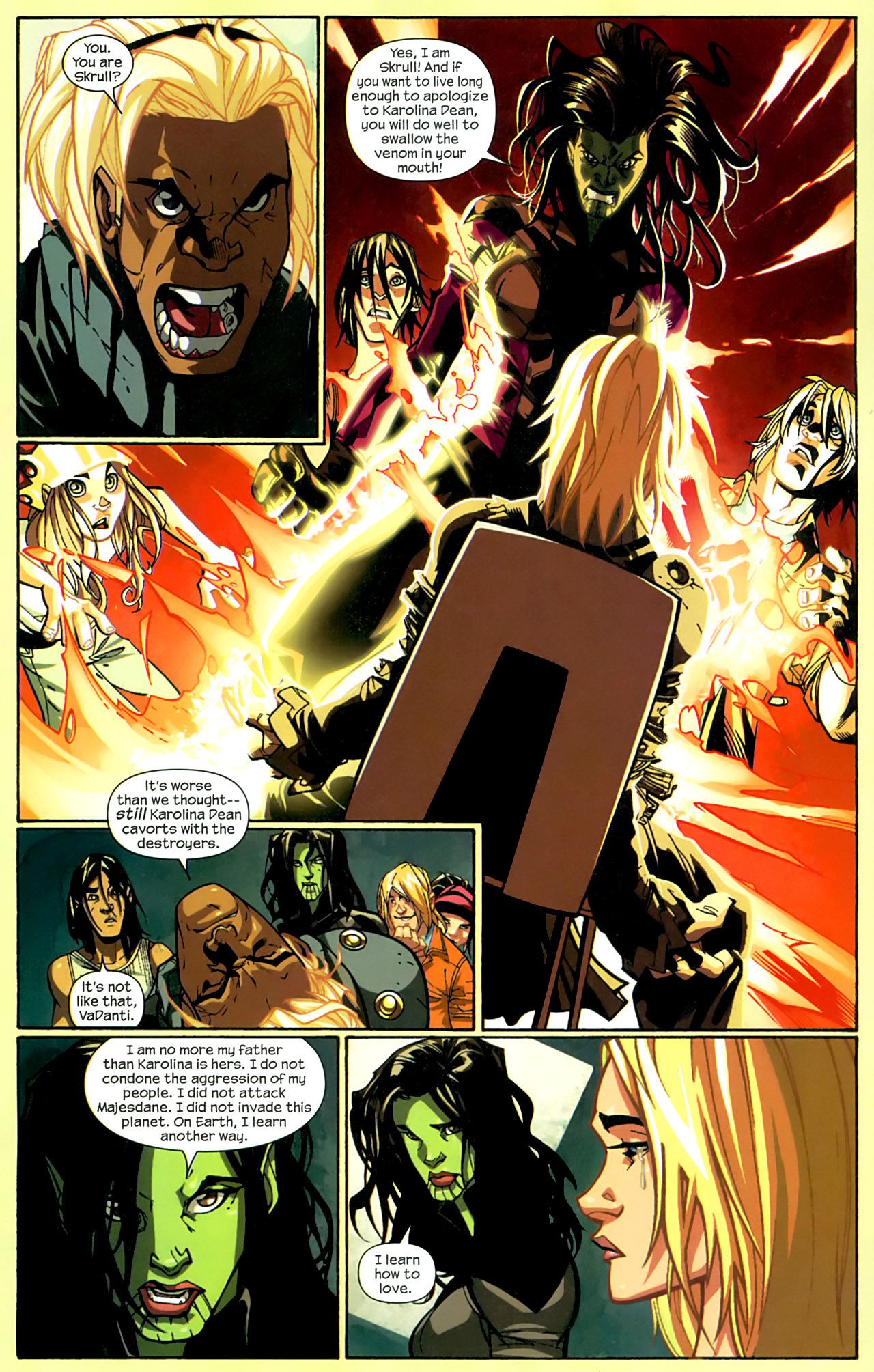 Read online Runaways (2008) comic -  Issue #2 - 16