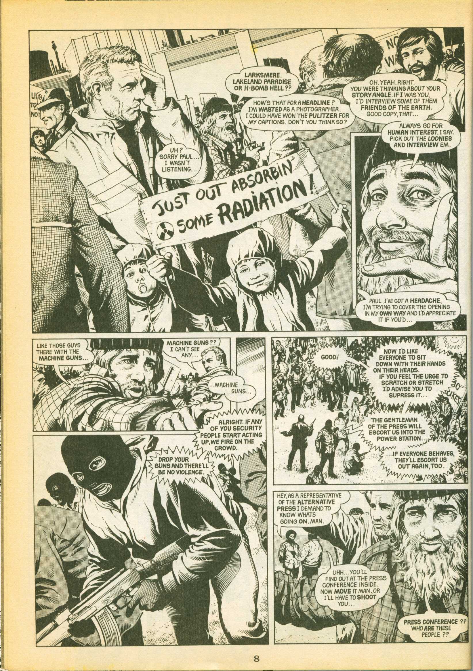 Read online Warrior comic -  Issue #1 - 8