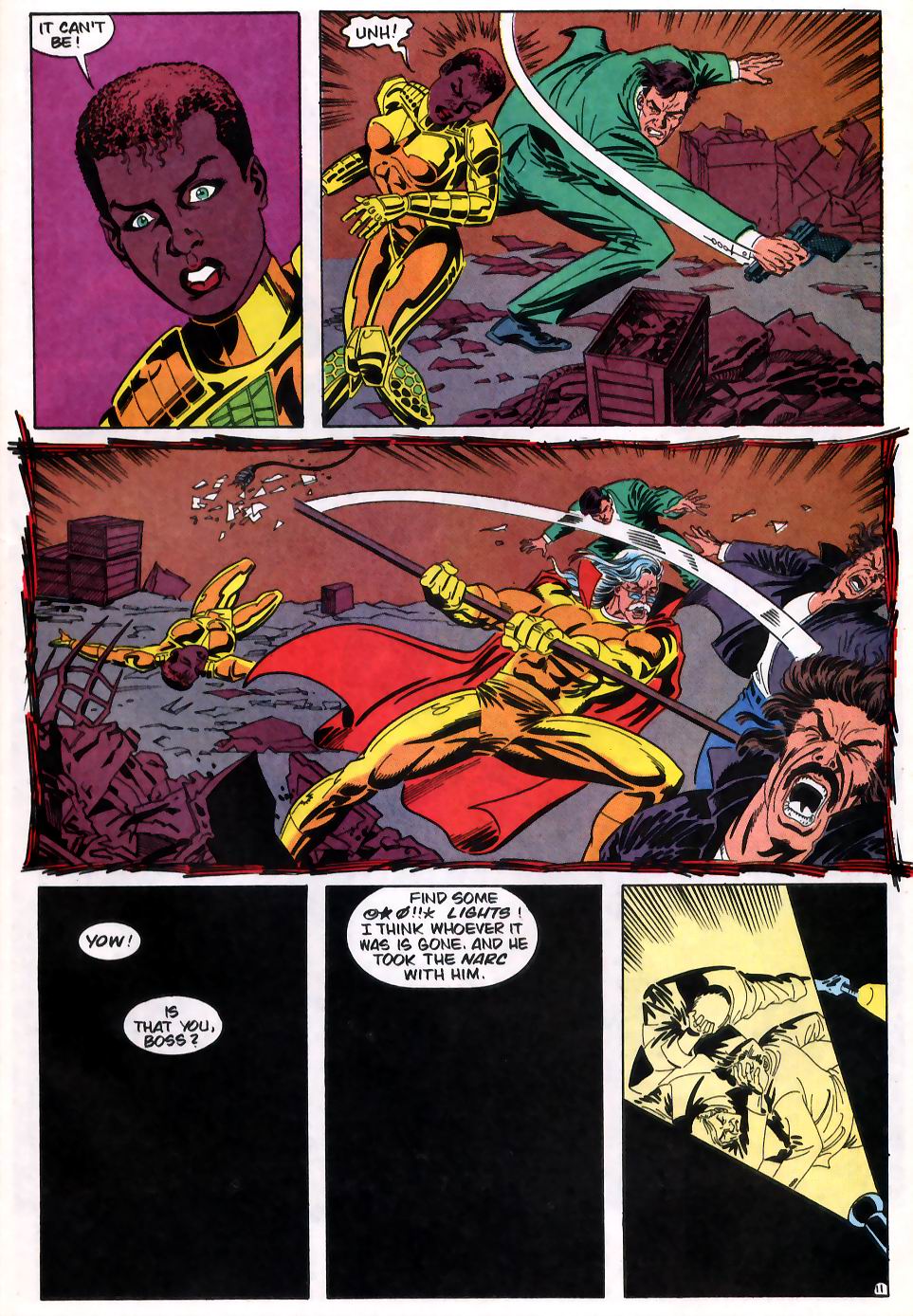 Read online The Web (1991) comic -  Issue #11 - 12