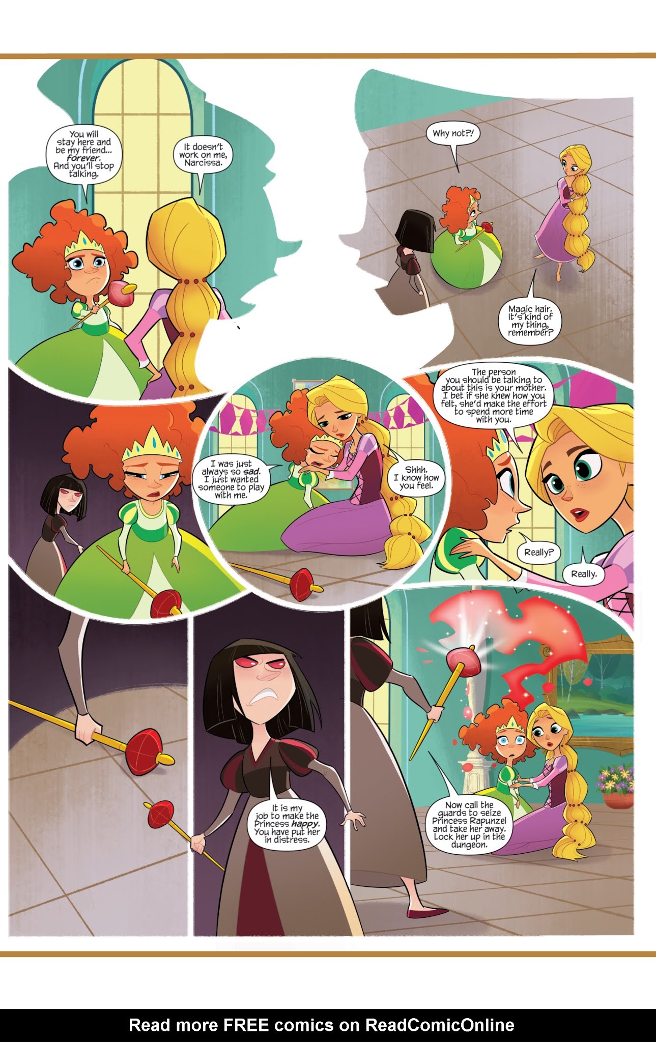 Read online Tangled: The Series: Hair-Raising Adventures comic -  Issue #2 - 17