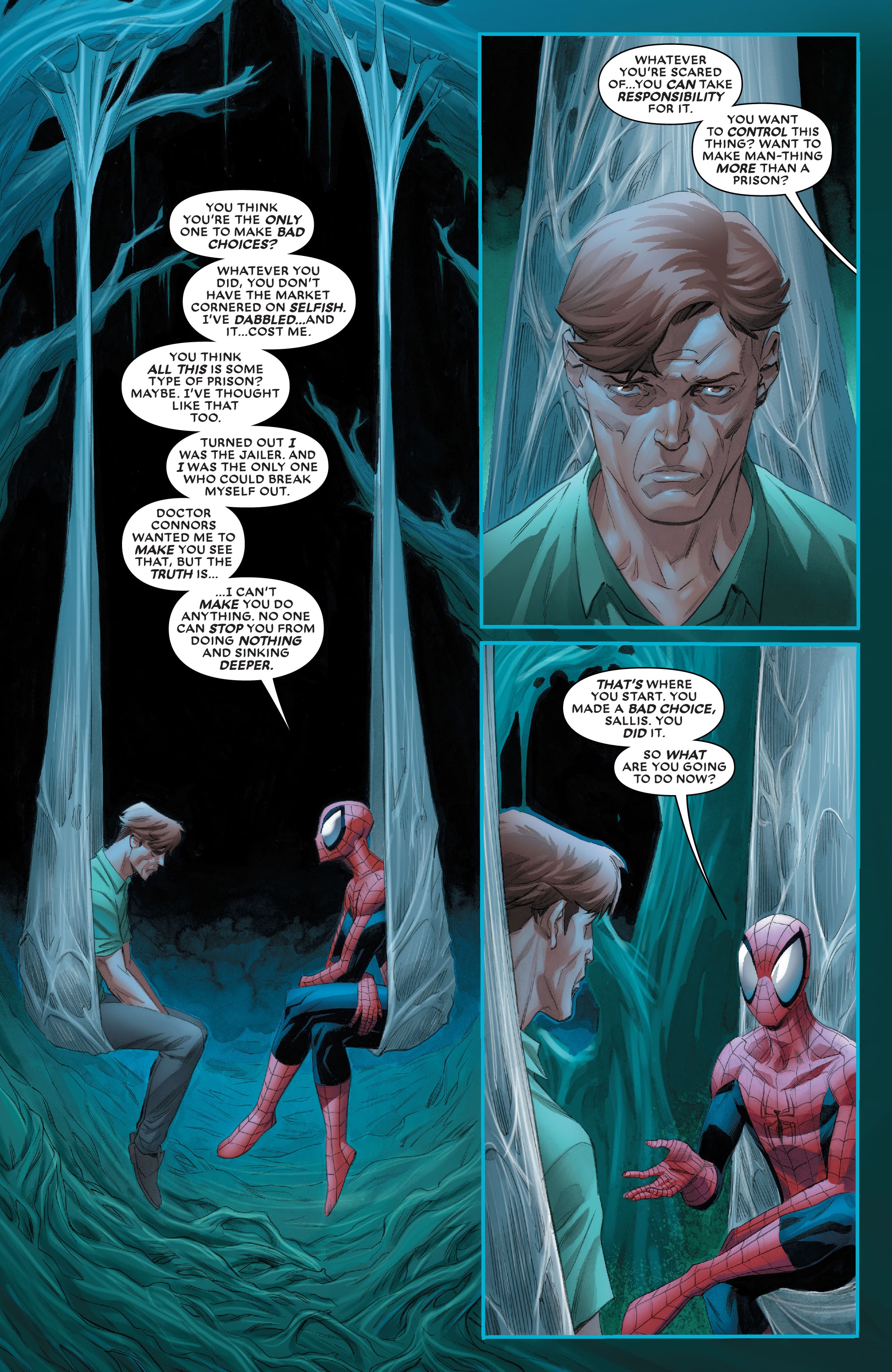 Read online Curse Of The Man-Thing comic -  Issue # Spider-Man - 24