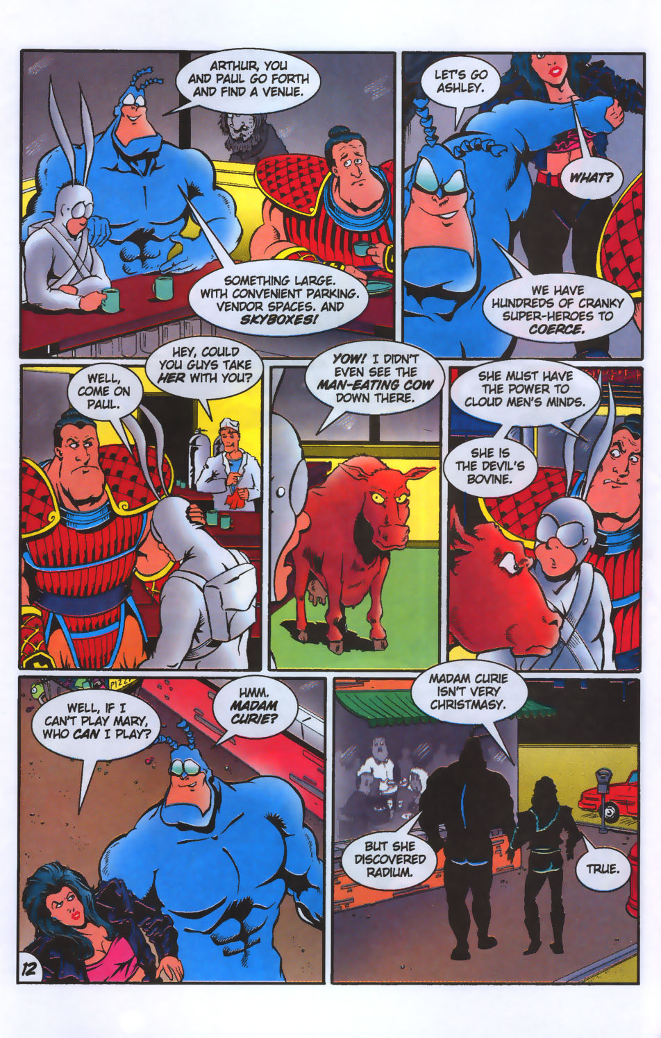 Read online The Tick's Big Xmas Trilogy comic -  Issue #1 - 14