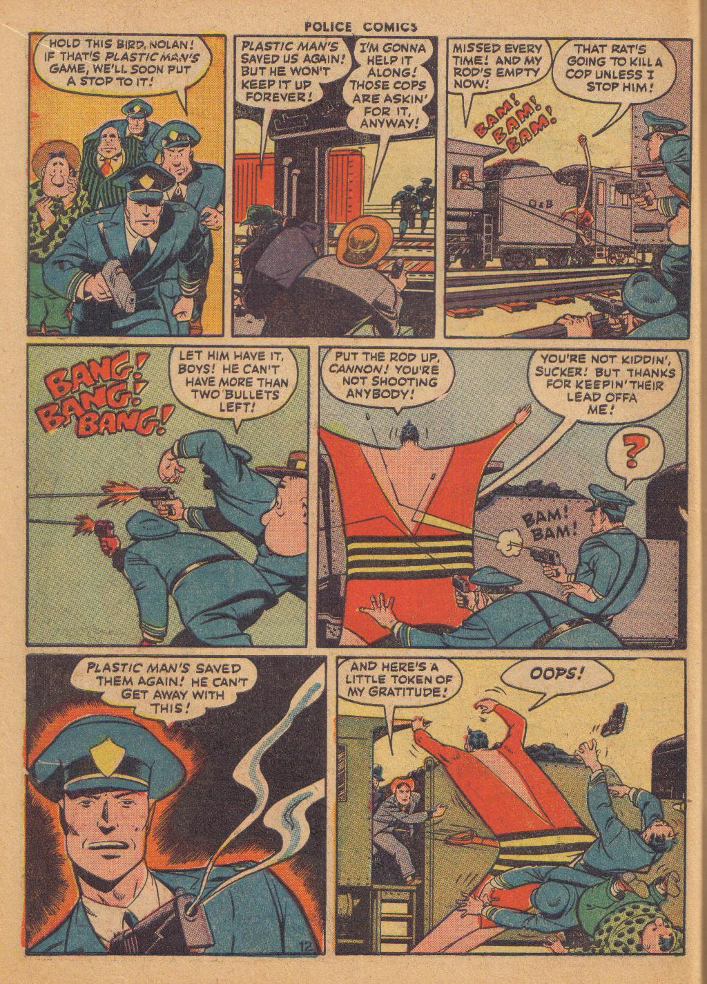 Read online Police Comics comic -  Issue #50 - 14