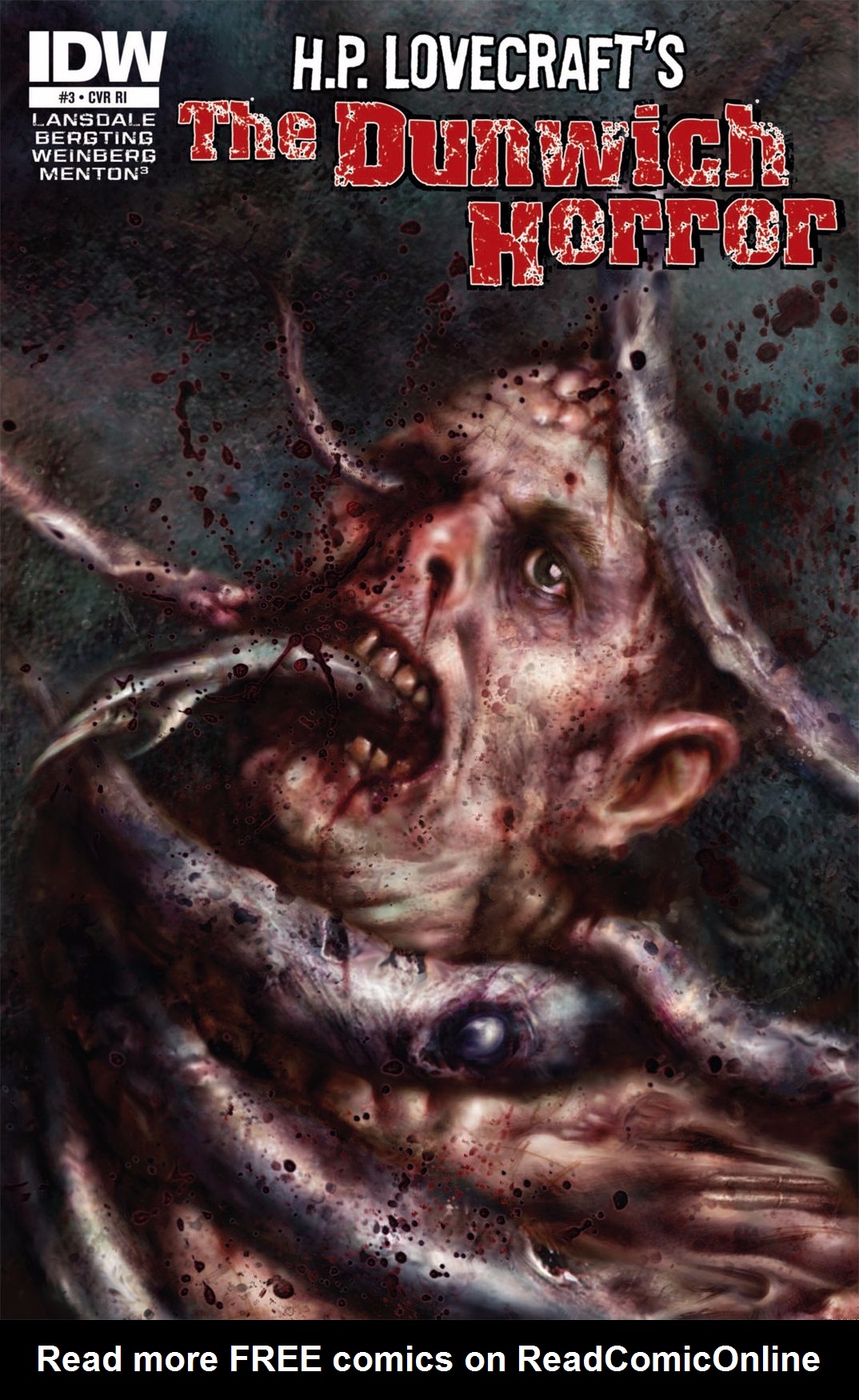 Read online H.P. Lovecraft's The Dunwich Horror comic -  Issue #3 - 2