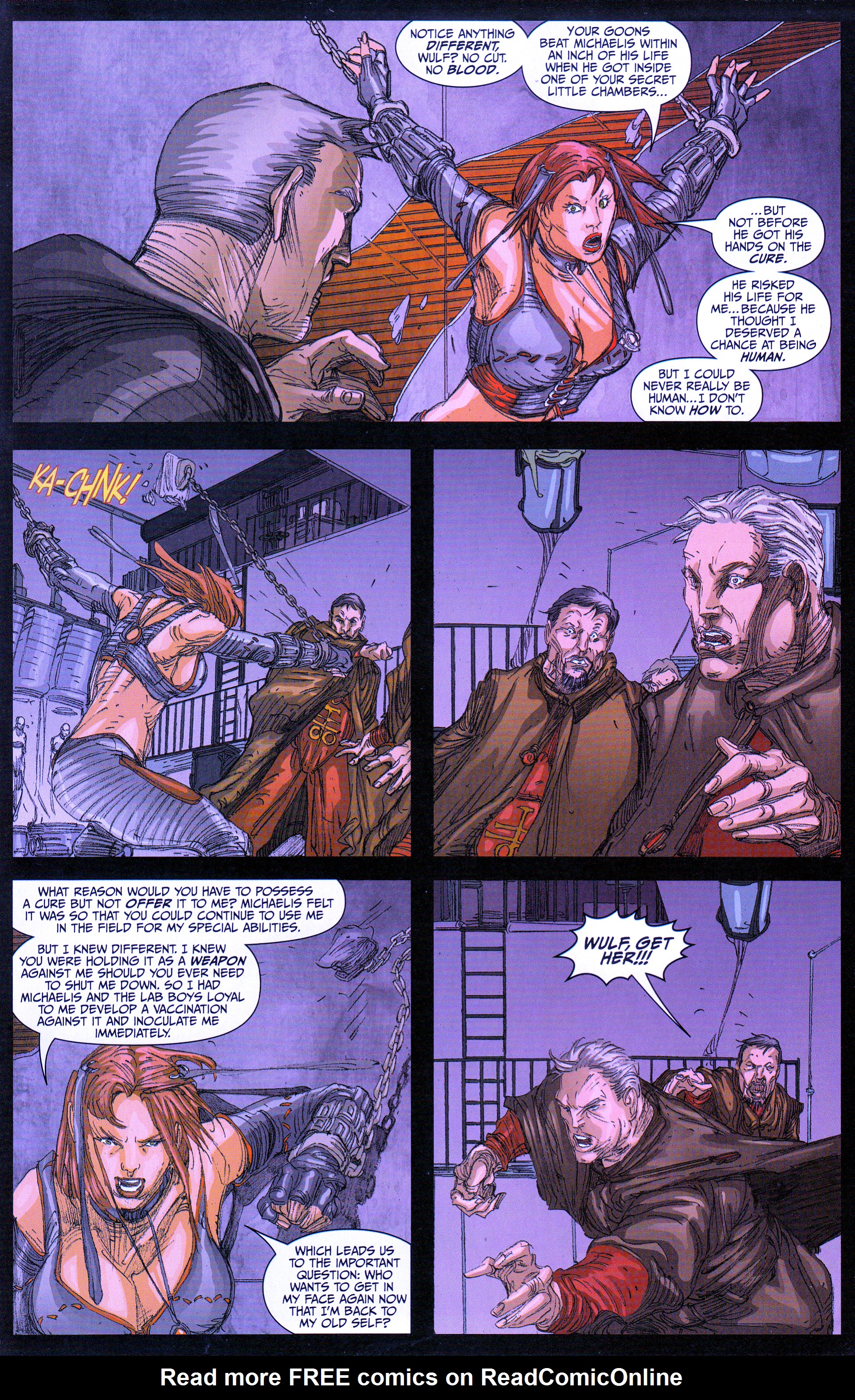 Read online BloodRayne: Red Blood Run comic -  Issue #3 - 21