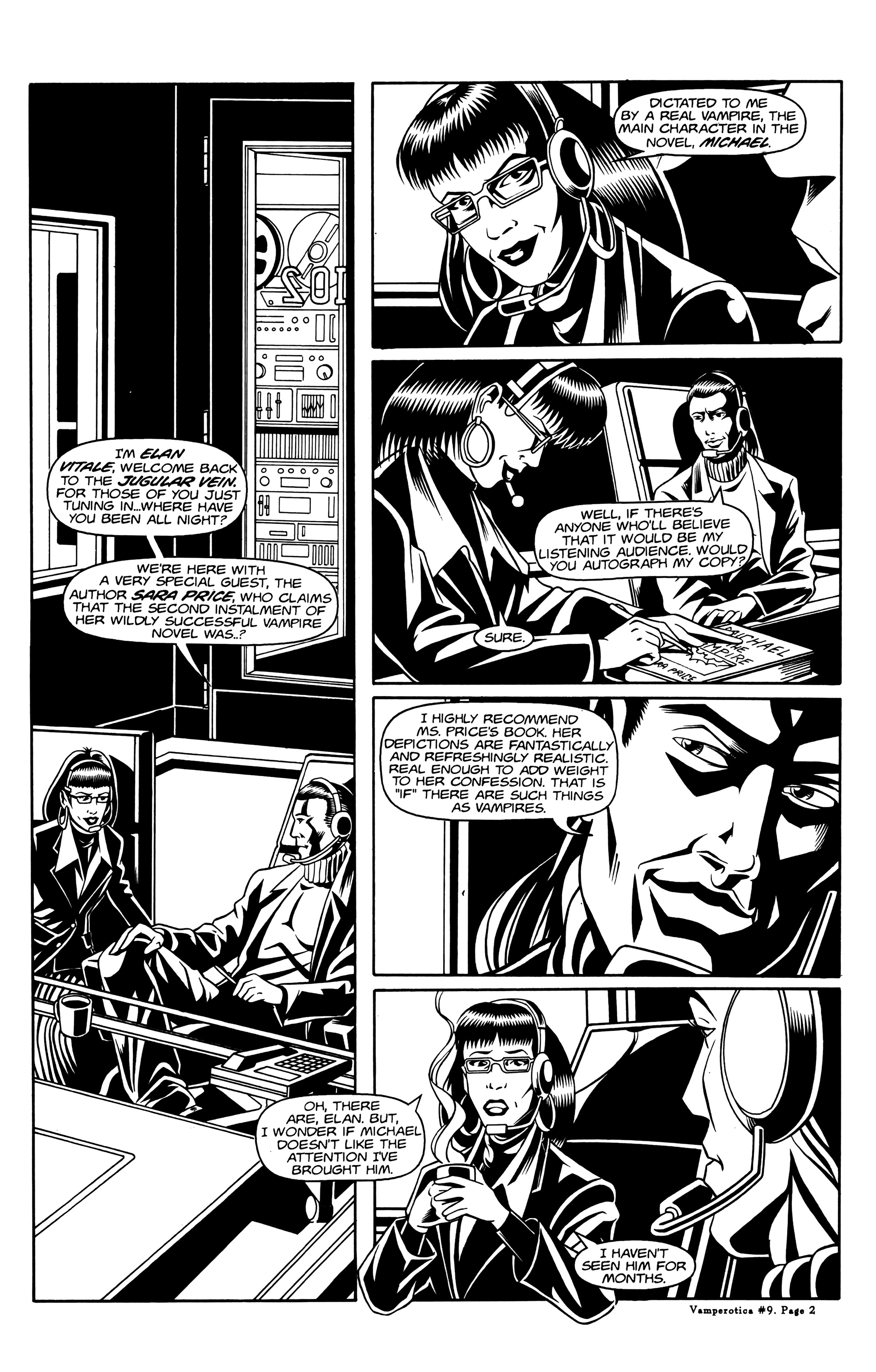 Read online Vamperotica comic -  Issue #9 - 4