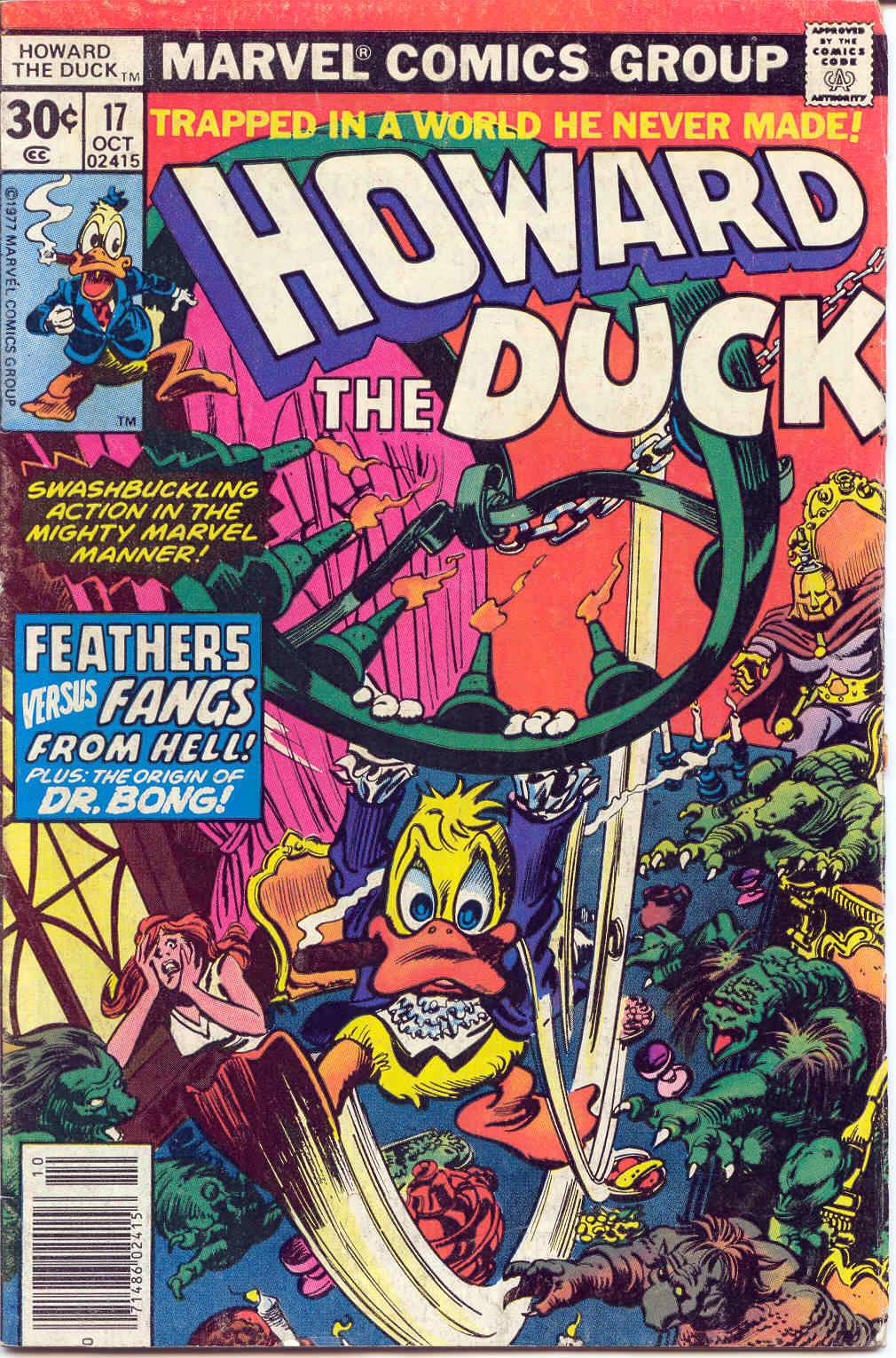 Read online Howard the Duck (1976) comic -  Issue #17 - 1