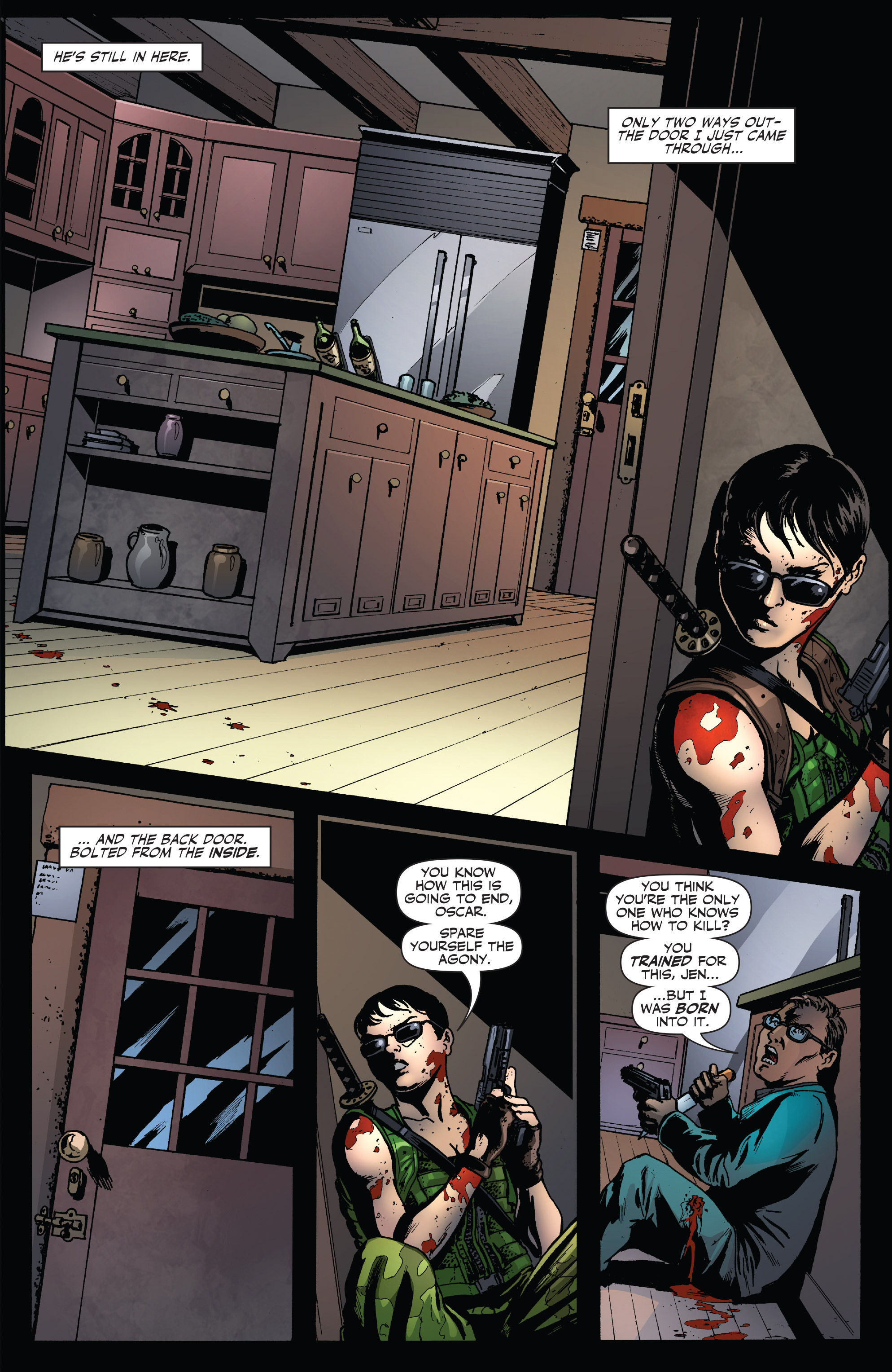 Read online Jennifer Blood comic -  Issue #35 - 9