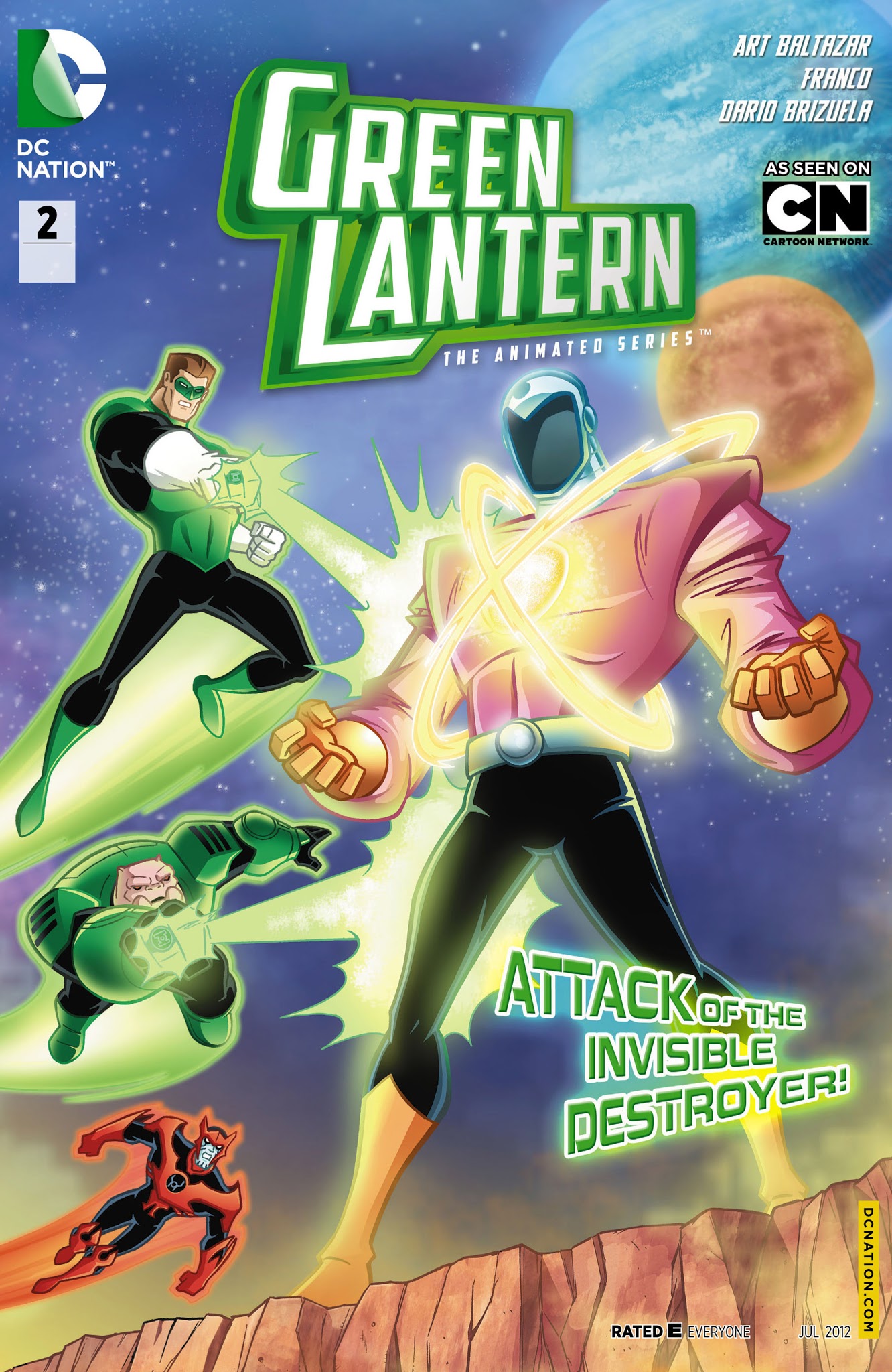 Read online Green Lantern: The Animated Series comic -  Issue #2 - 1