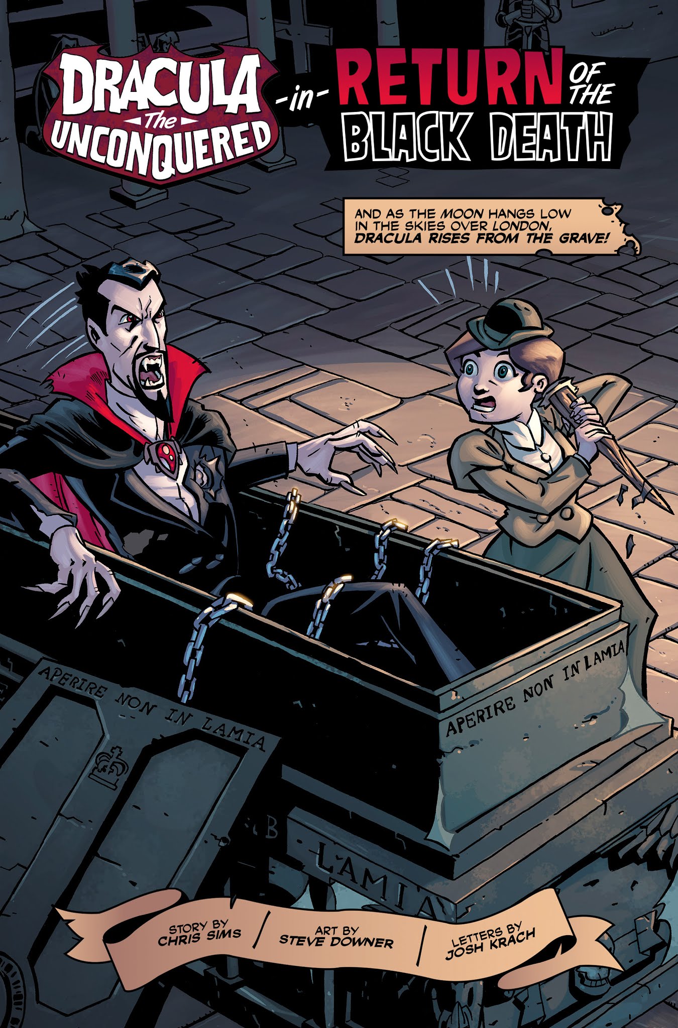 Read online Dracula the Unconquered comic -  Issue #1 - 2