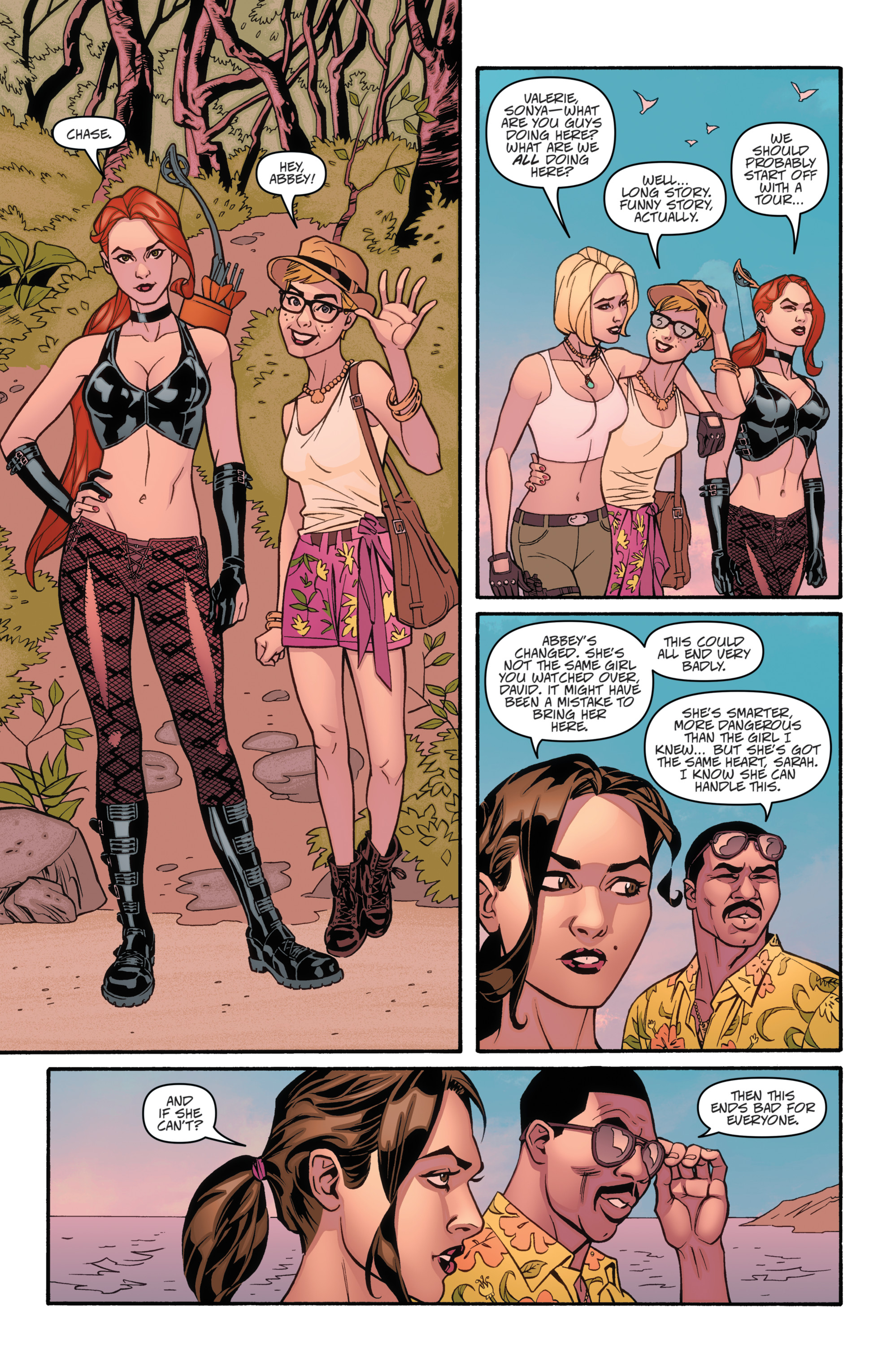 Read online Danger Girl: Renegade comic -  Issue #4 - 10