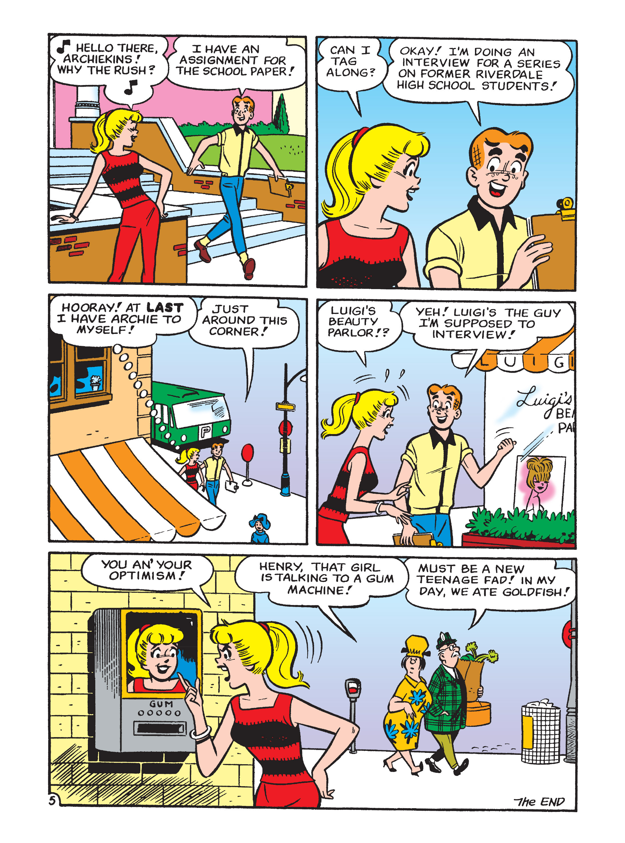 Read online Betty and Veronica Double Digest comic -  Issue #222 - 82