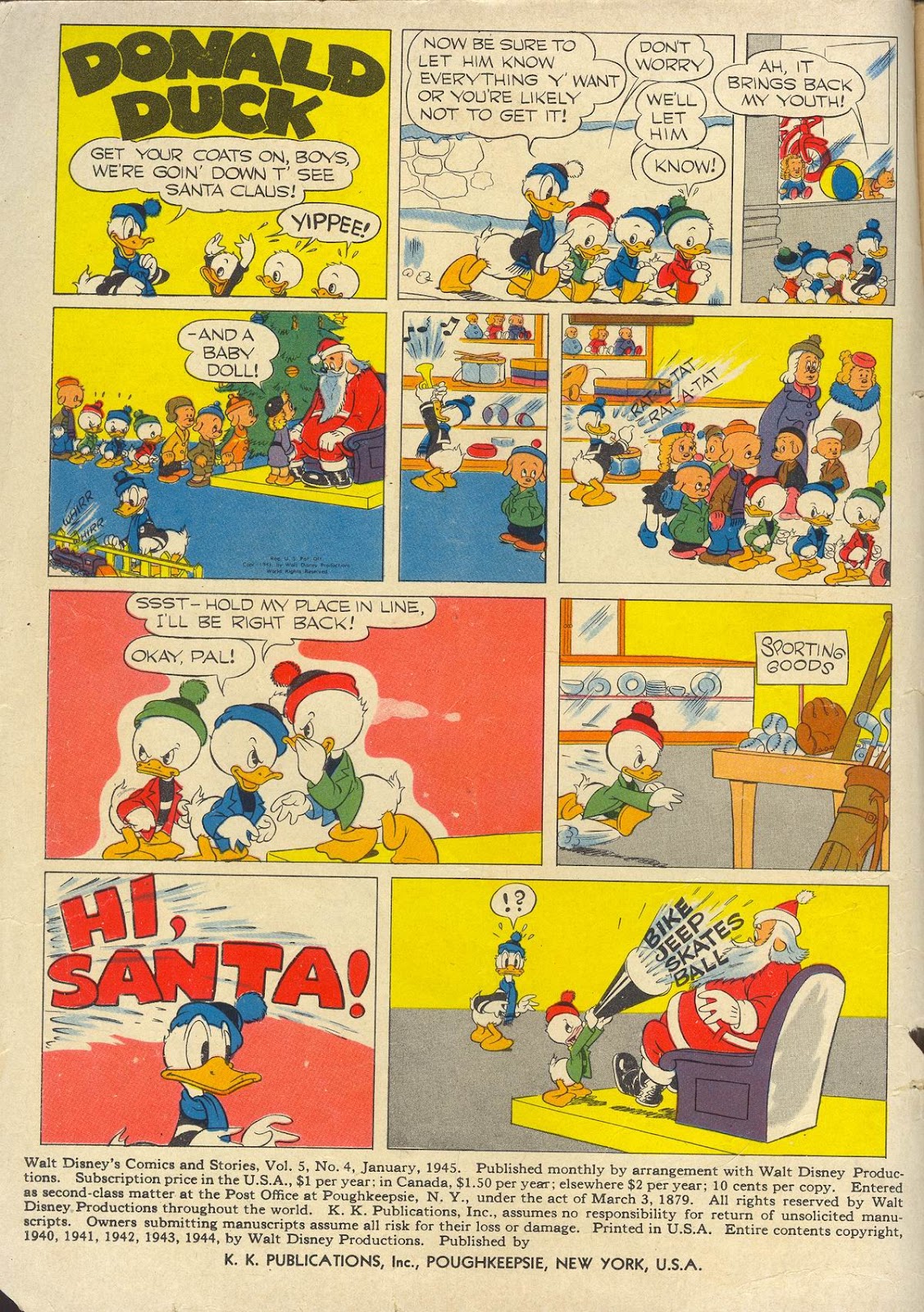 Walt Disney's Comics and Stories issue 52 - Page 2