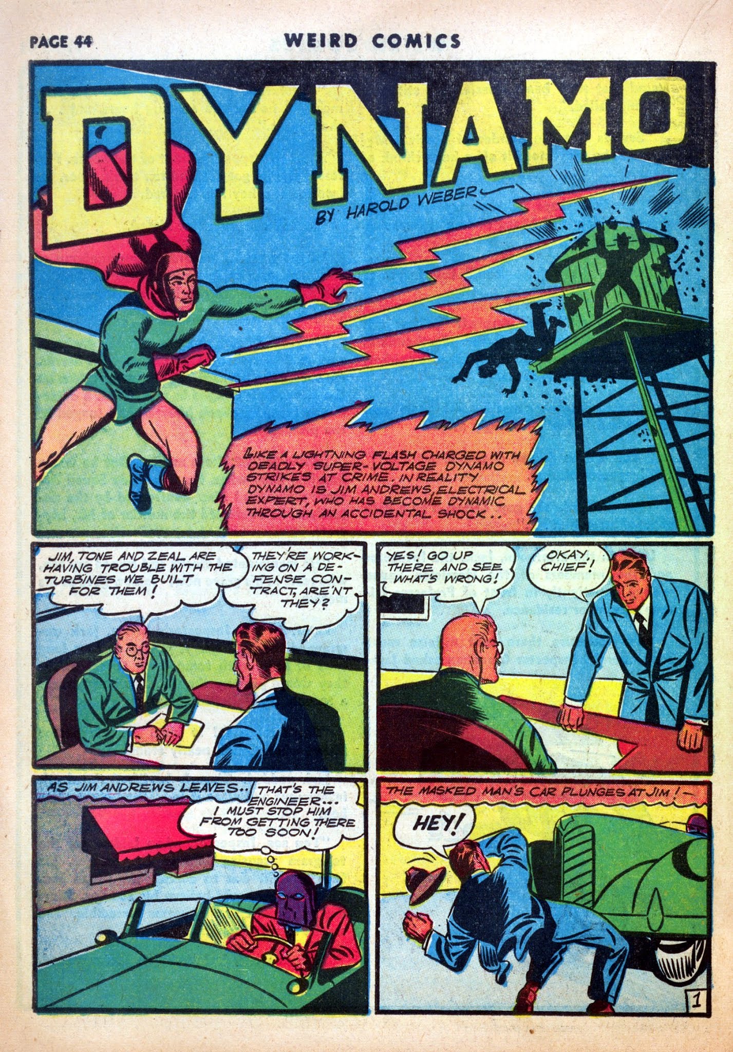 Read online Weird Comics comic -  Issue #16 - 45