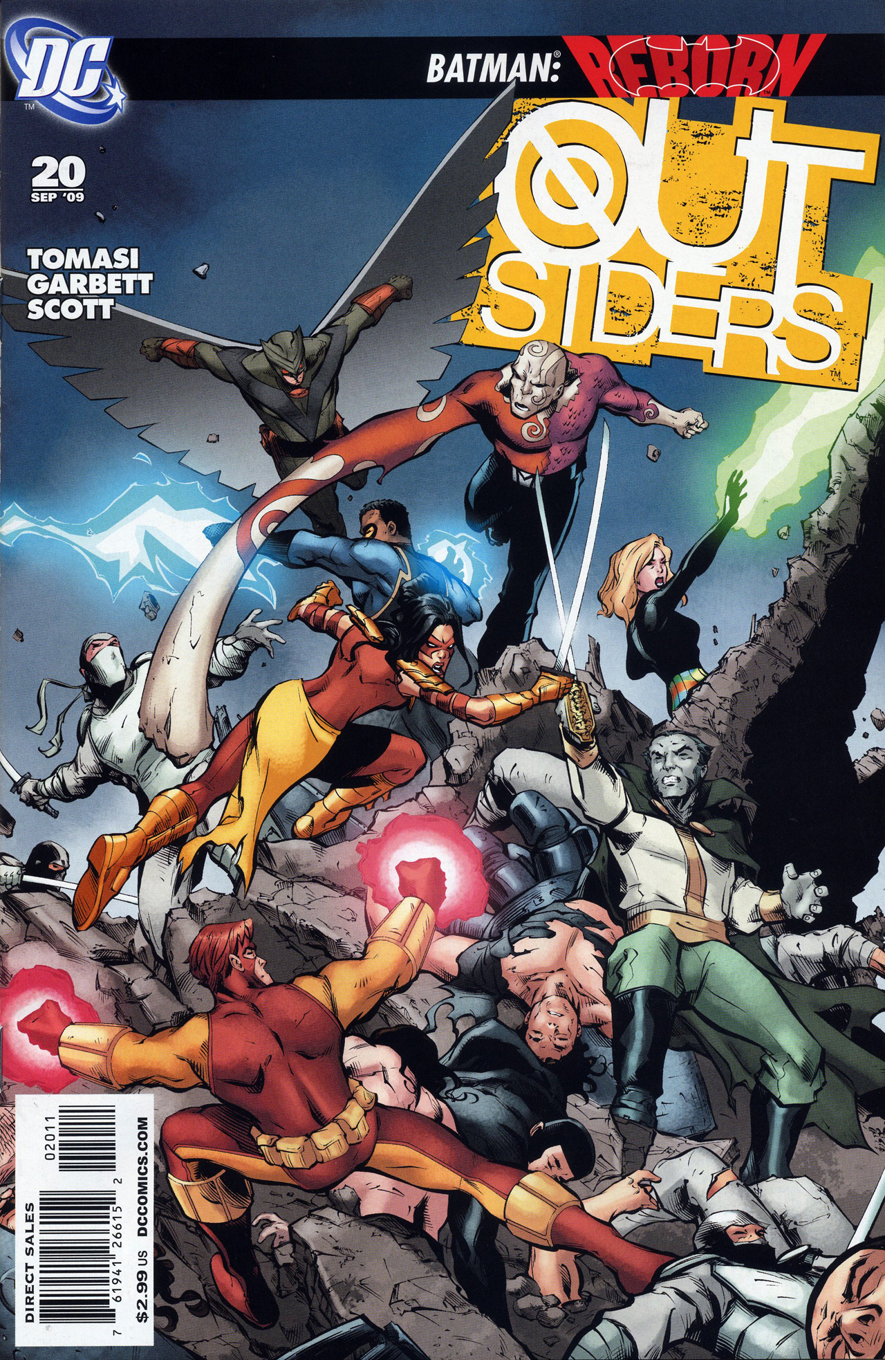 Read online The Outsiders (2009) comic -  Issue #20 - 1