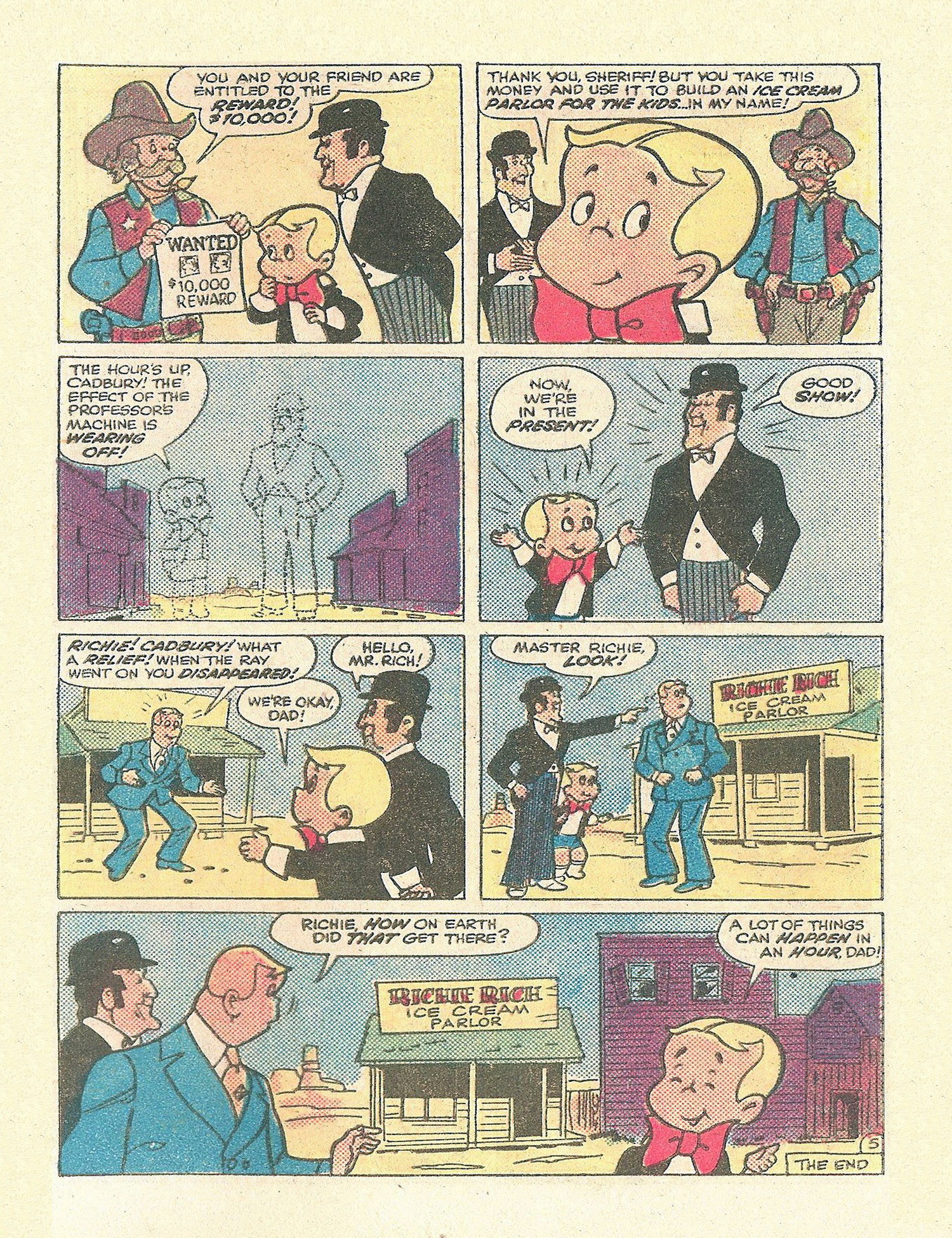 Read online Richie Rich Digest Stories comic -  Issue #13 - 77