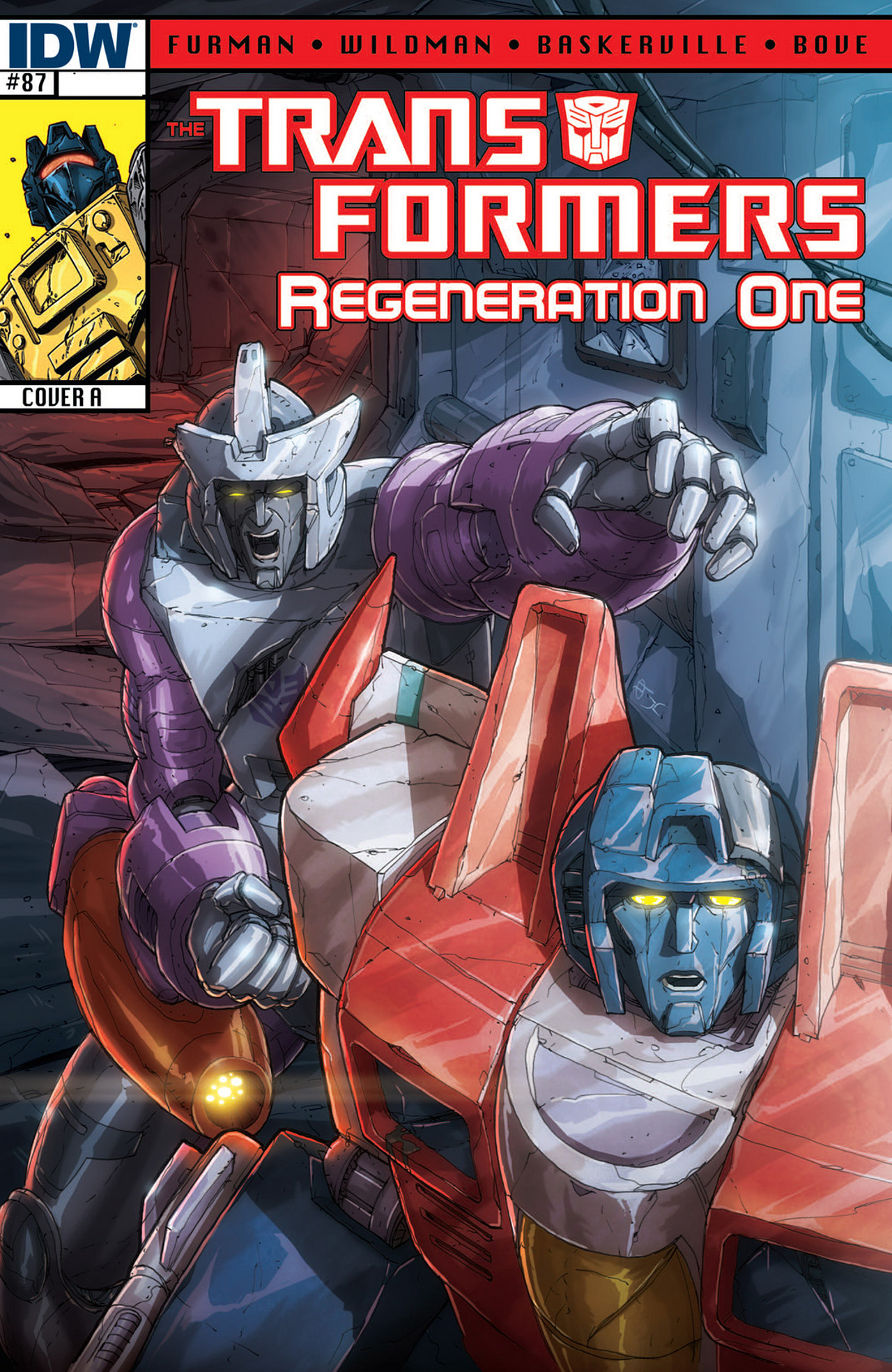 Read online The Transformers: Regeneration One comic -  Issue #87 - 1