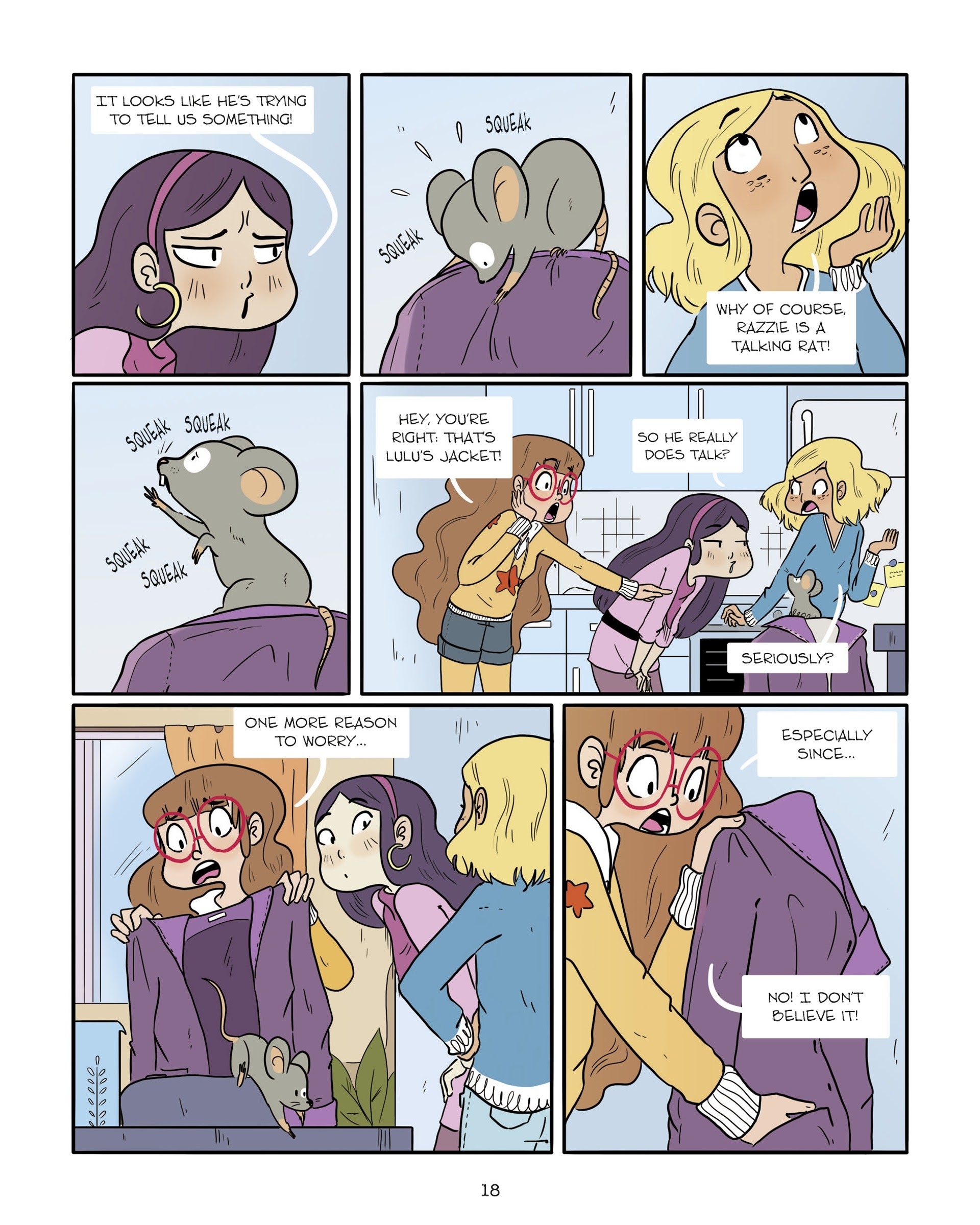 Read online Rainbow Girls: Let's Save Lulu! comic -  Issue # TPB - 16