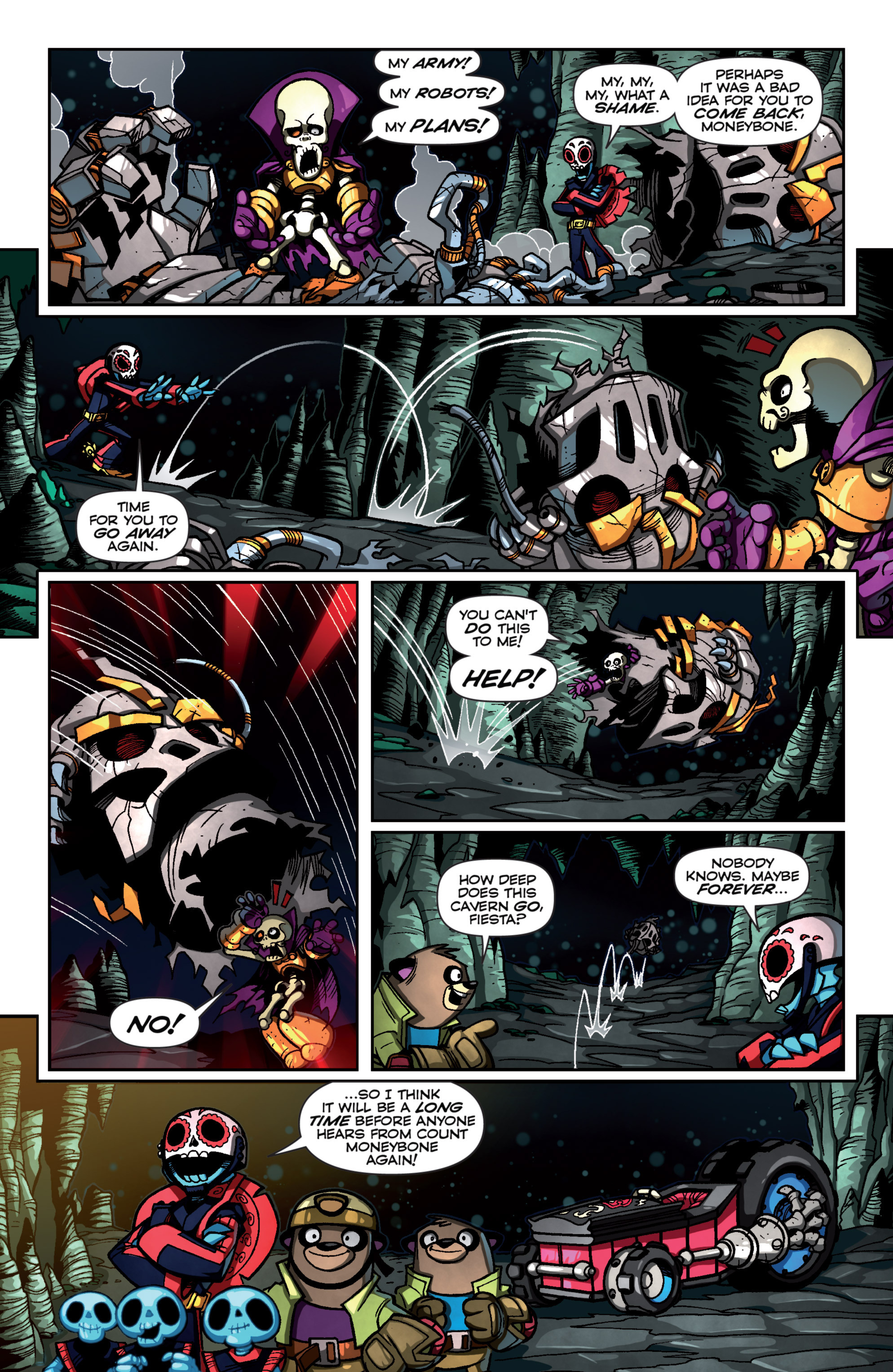 Read online Skylanders Superchargers comic -  Issue #4 - 18
