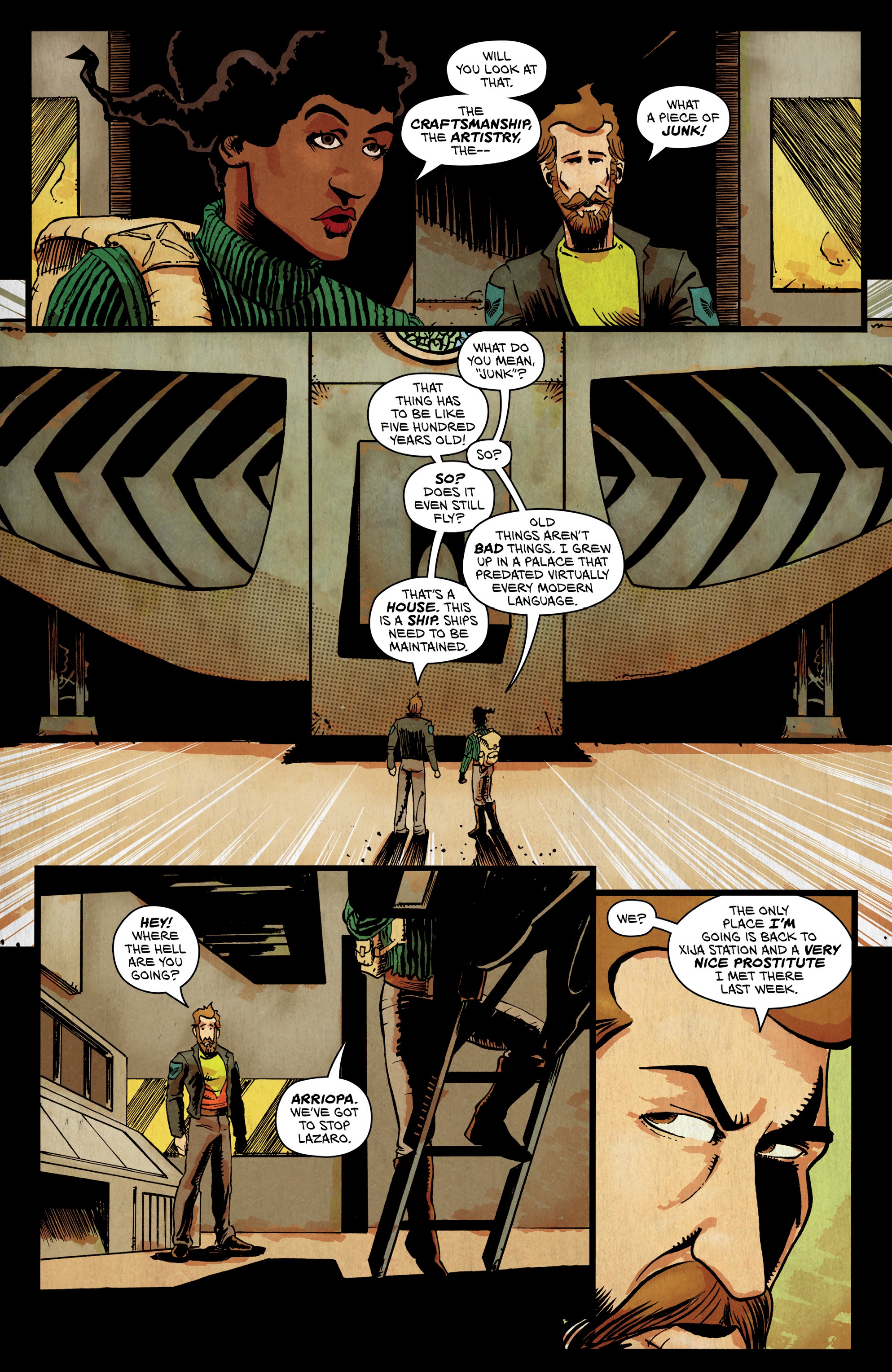 Read online Vagrant Queen comic -  Issue #6 - 8