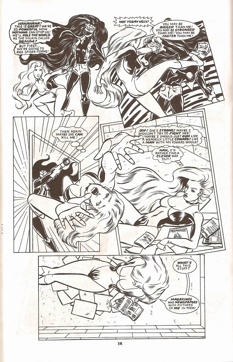 Read online Spider Femme Versus Denim comic -  Issue # Full - 20