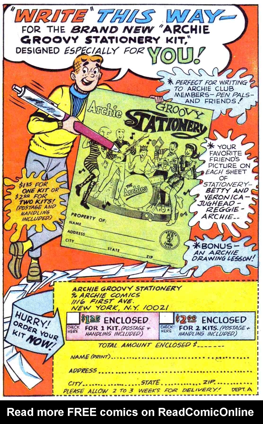 Read online Archie (1960) comic -  Issue #191 - 19