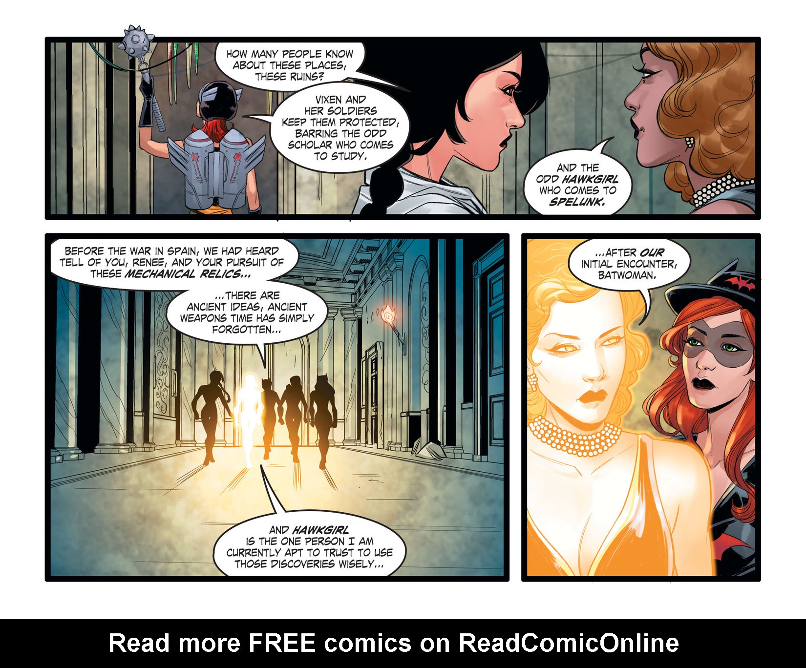 Read online DC Comics: Bombshells comic -  Issue #63 - 8