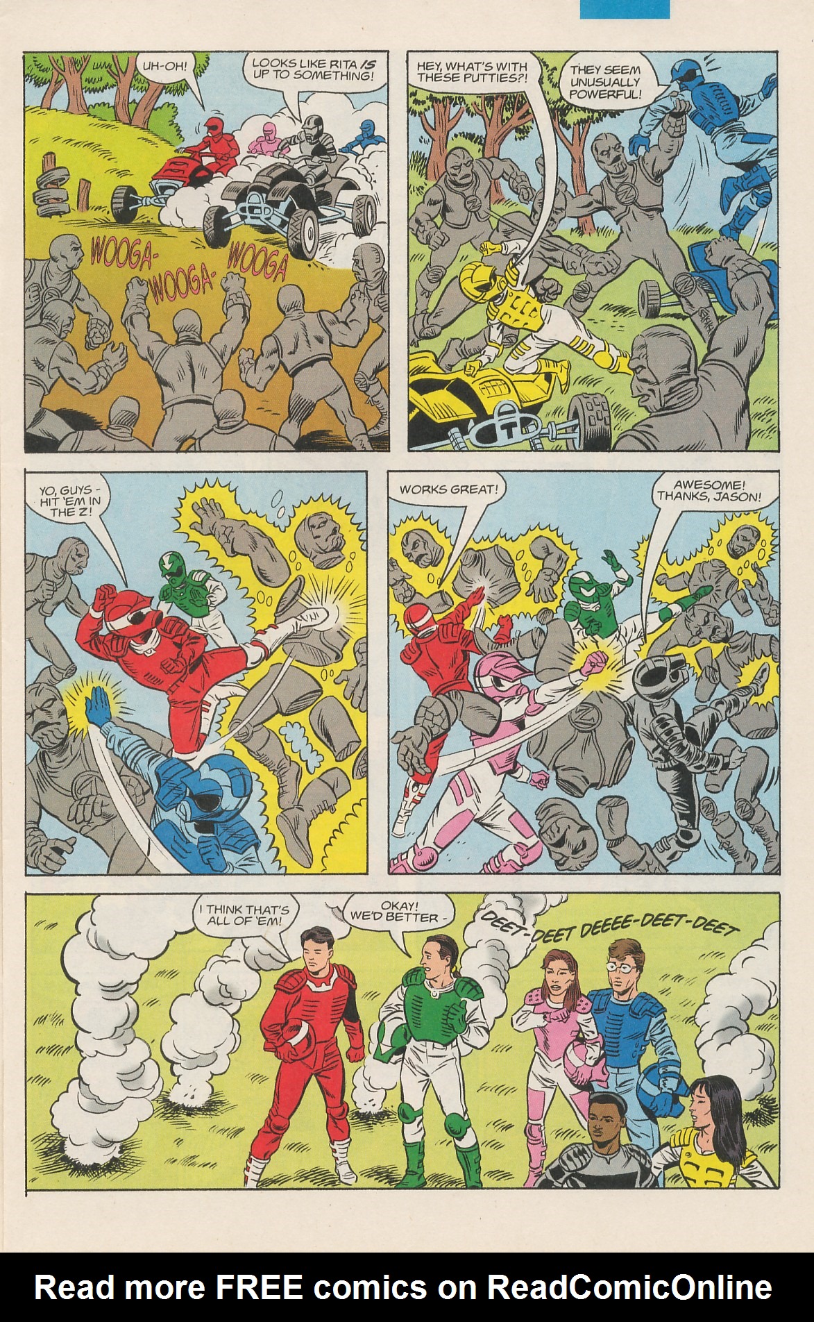 Read online Mighty Morphin Power Rangers Saga comic -  Issue #3 - 7