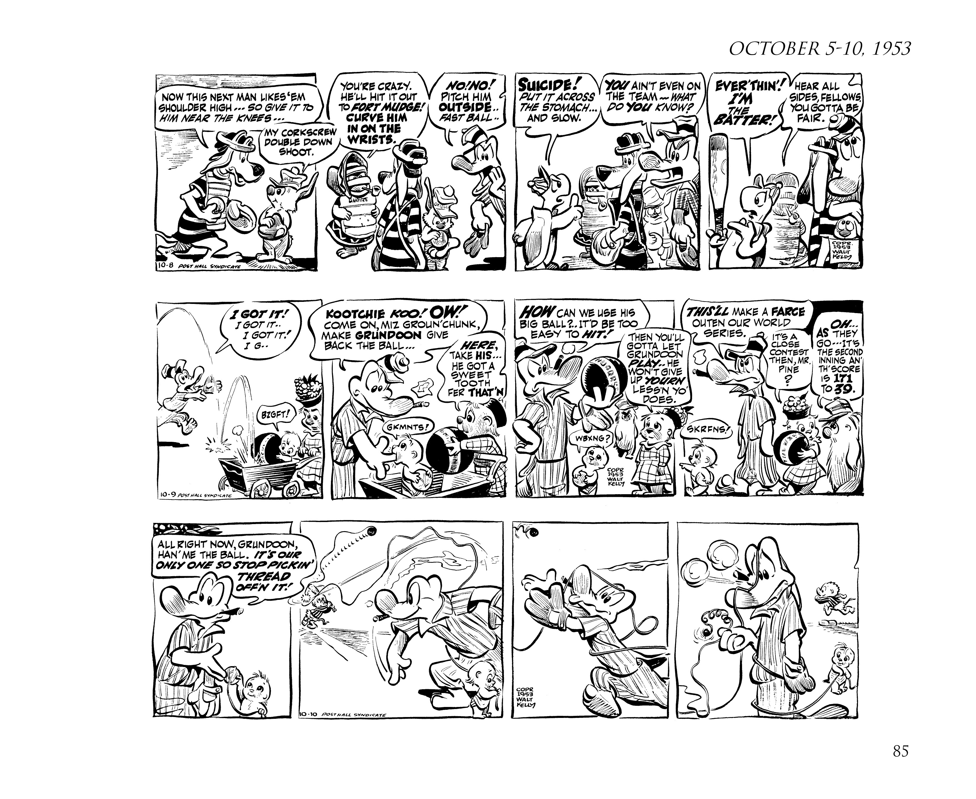 Read online Pogo by Walt Kelly: The Complete Syndicated Comic Strips comic -  Issue # TPB 3 (Part 1) - 97