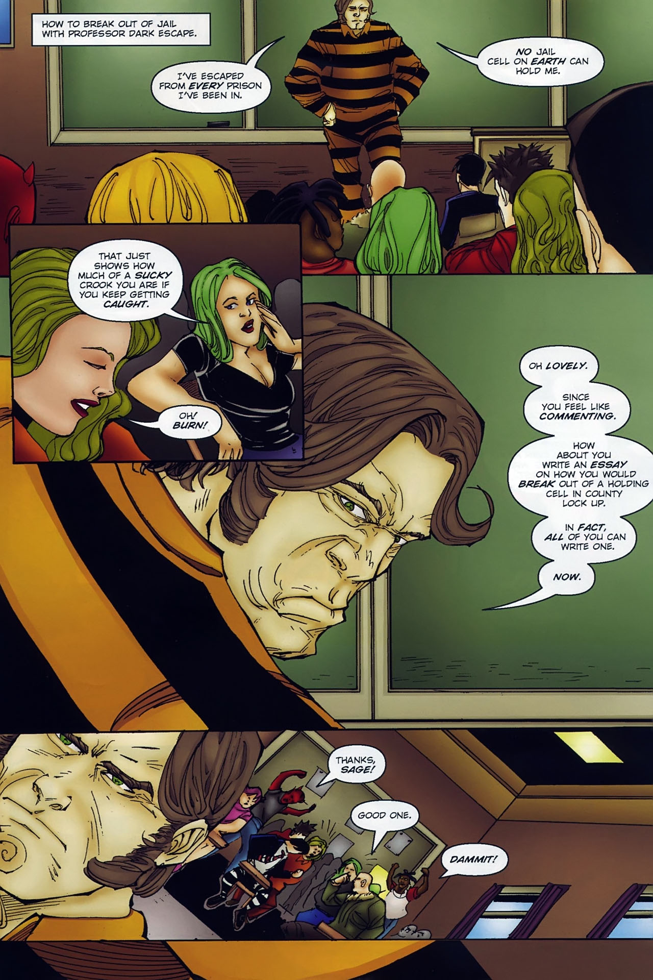 Read online Necessary Evil comic -  Issue #7 - 10