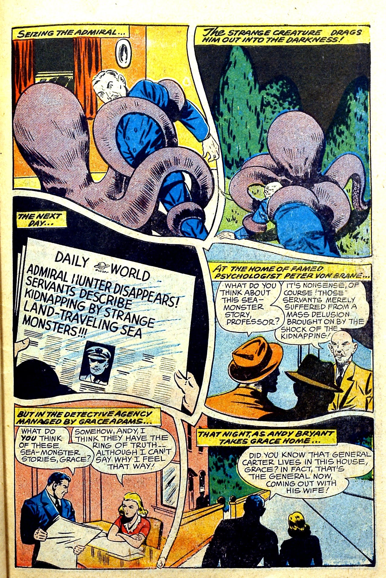 Read online Startling Comics comic -  Issue #38 - 41