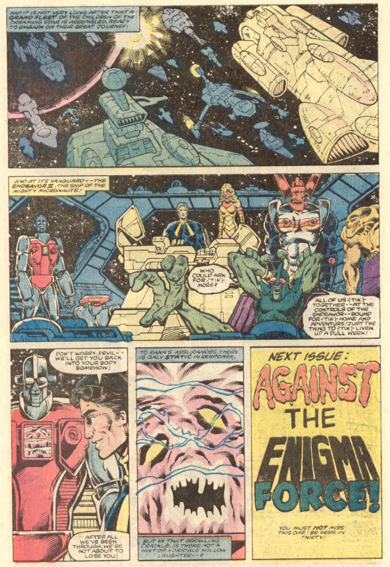 Read online Micronauts: The New Voyages comic -  Issue #9 - 23