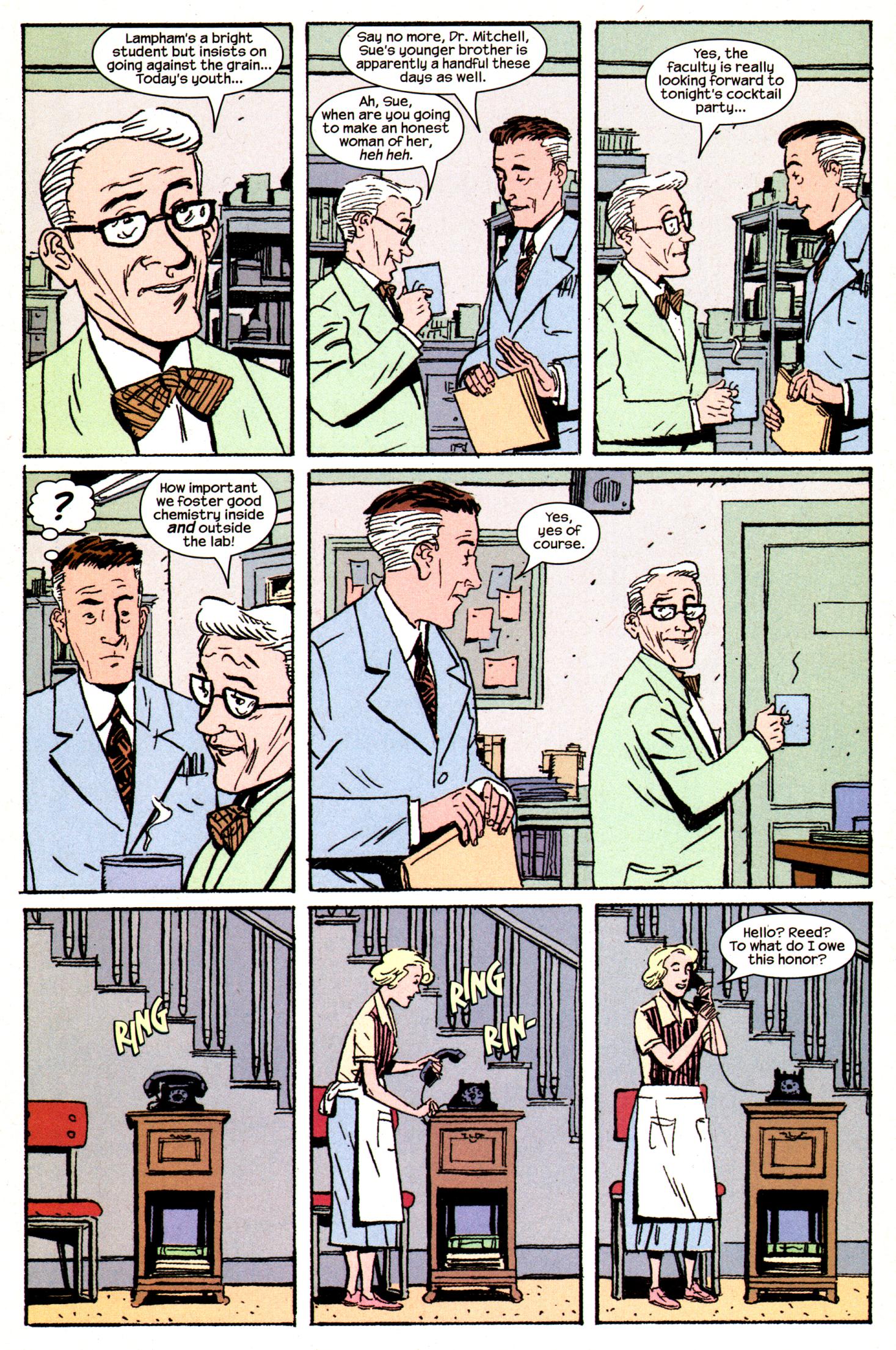 Read online Startling Stories: Fantastic Four - Unstable Molecules comic -  Issue #1 - 13