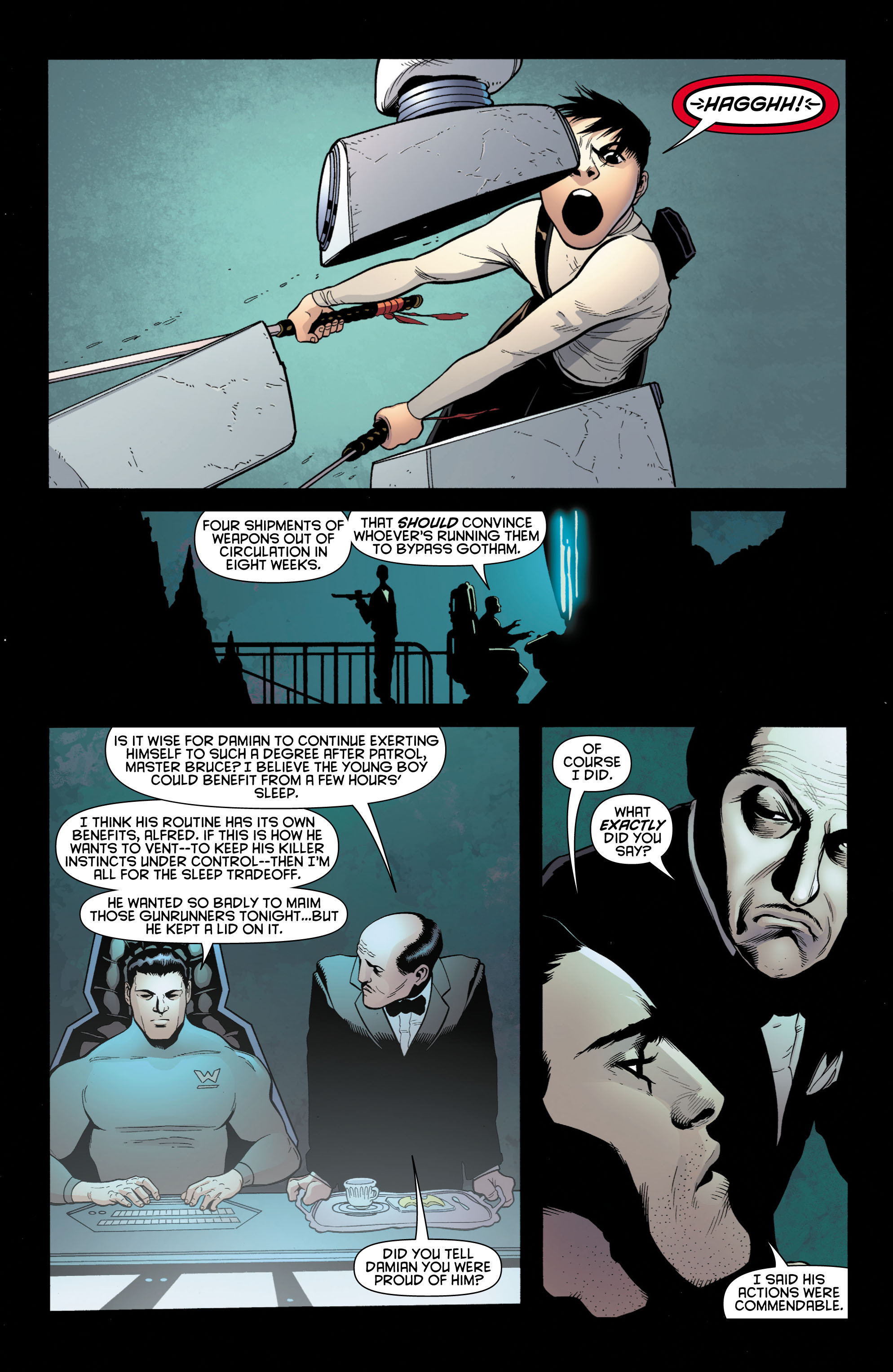 Read online Batman and Robin (2011) comic -  Issue # TPB 1 - 39