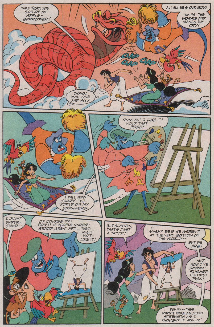 Read online Disney's Aladdin comic -  Issue #1 - 16