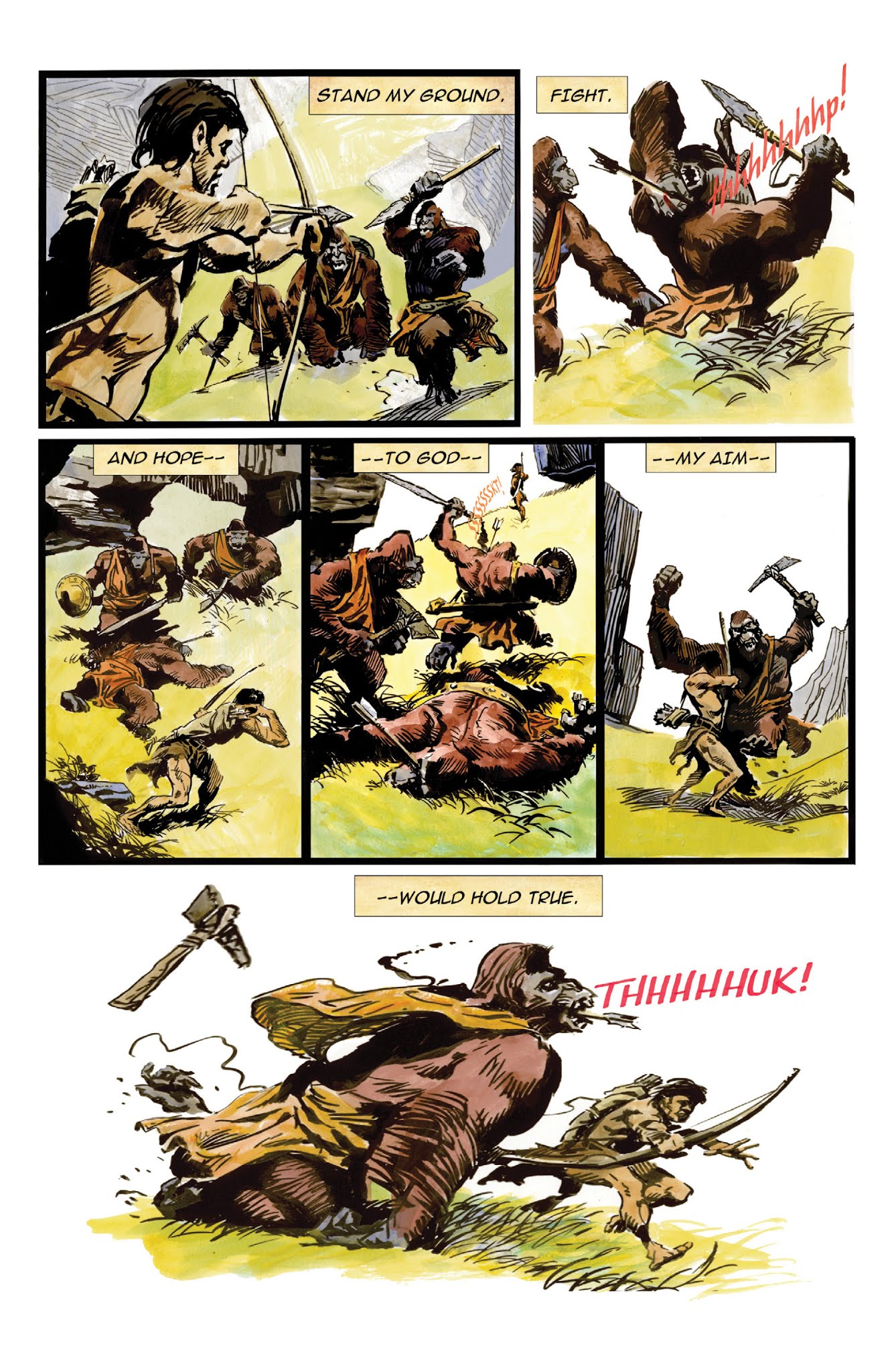 Read online Edgar Rice Burroughs' At the Earth's Core comic -  Issue # TPB - 80