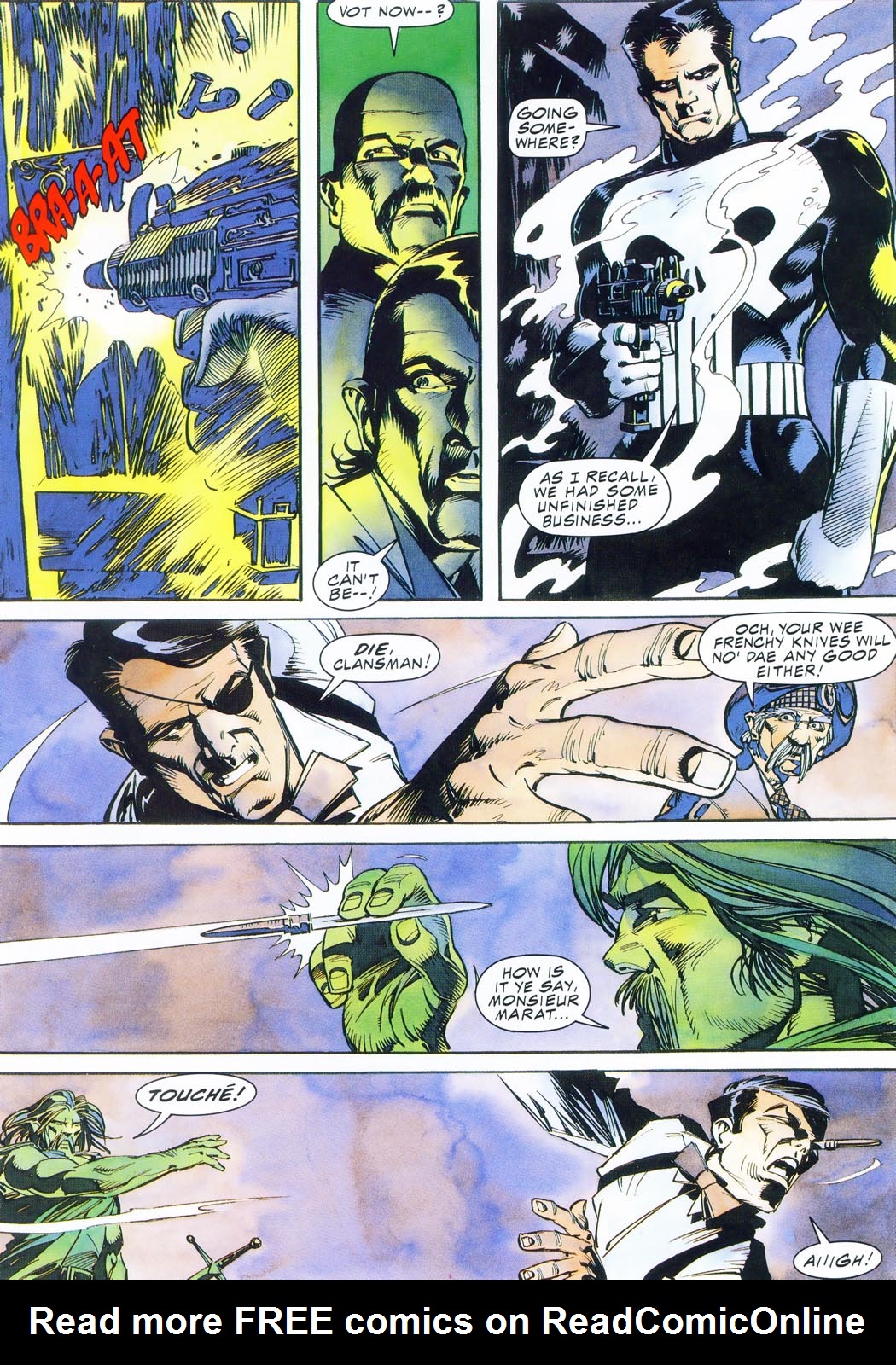 Read online The Punisher Blood on the Moors comic -  Issue # TPB - 61