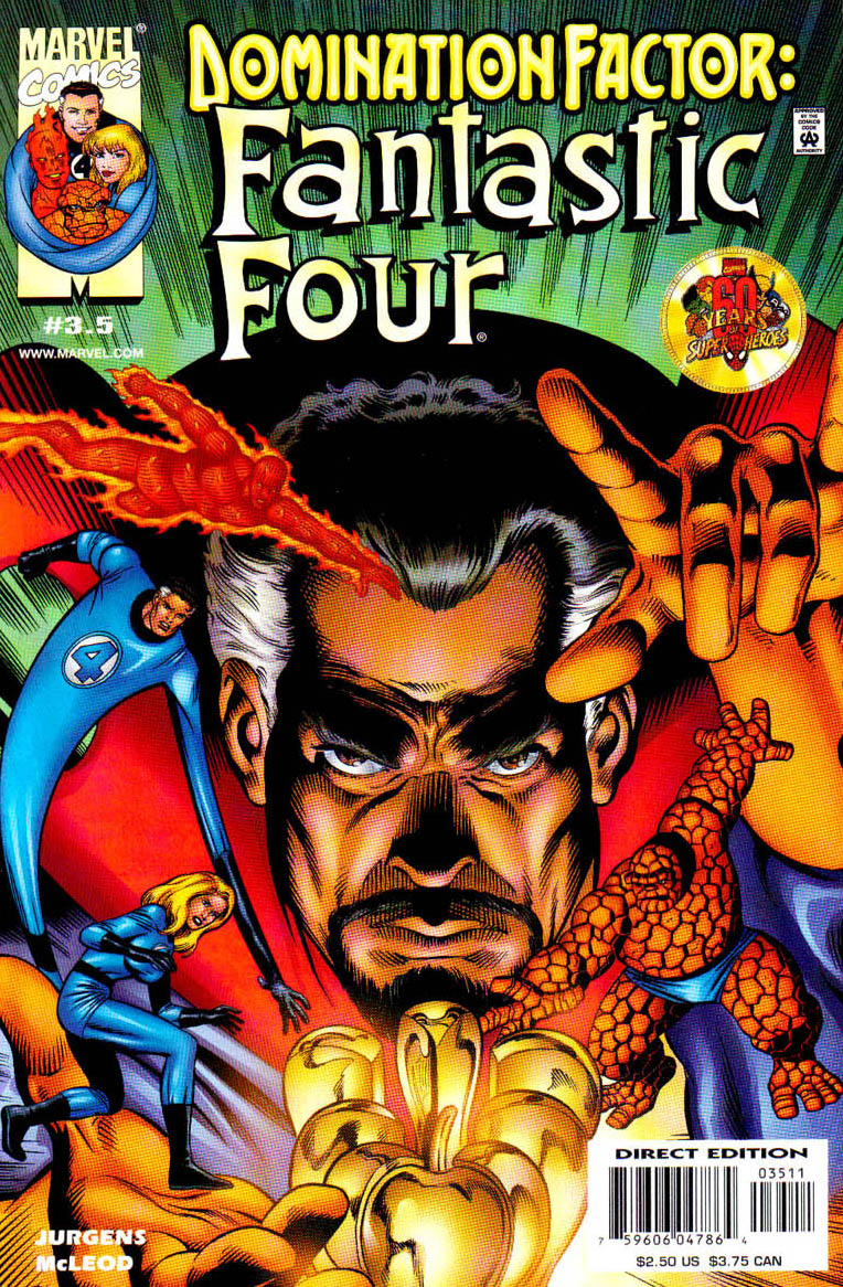 Read online Domination Factor: Fantastic Four comic -  Issue #3 - 1