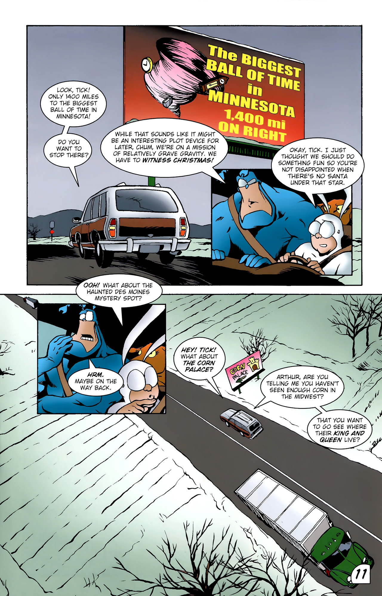 Read online The Tick New Series comic -  Issue #7 - 13