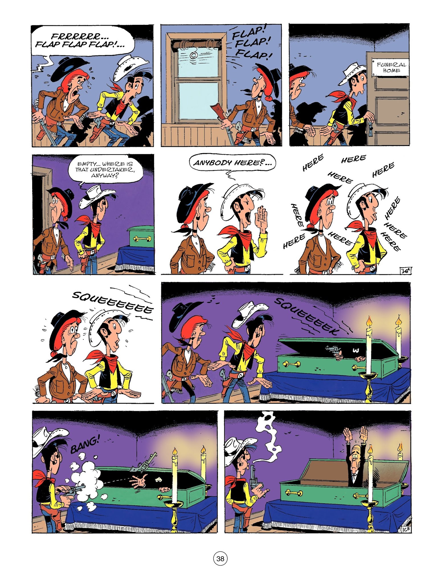 Read online A Lucky Luke Adventure comic -  Issue #65 - 40