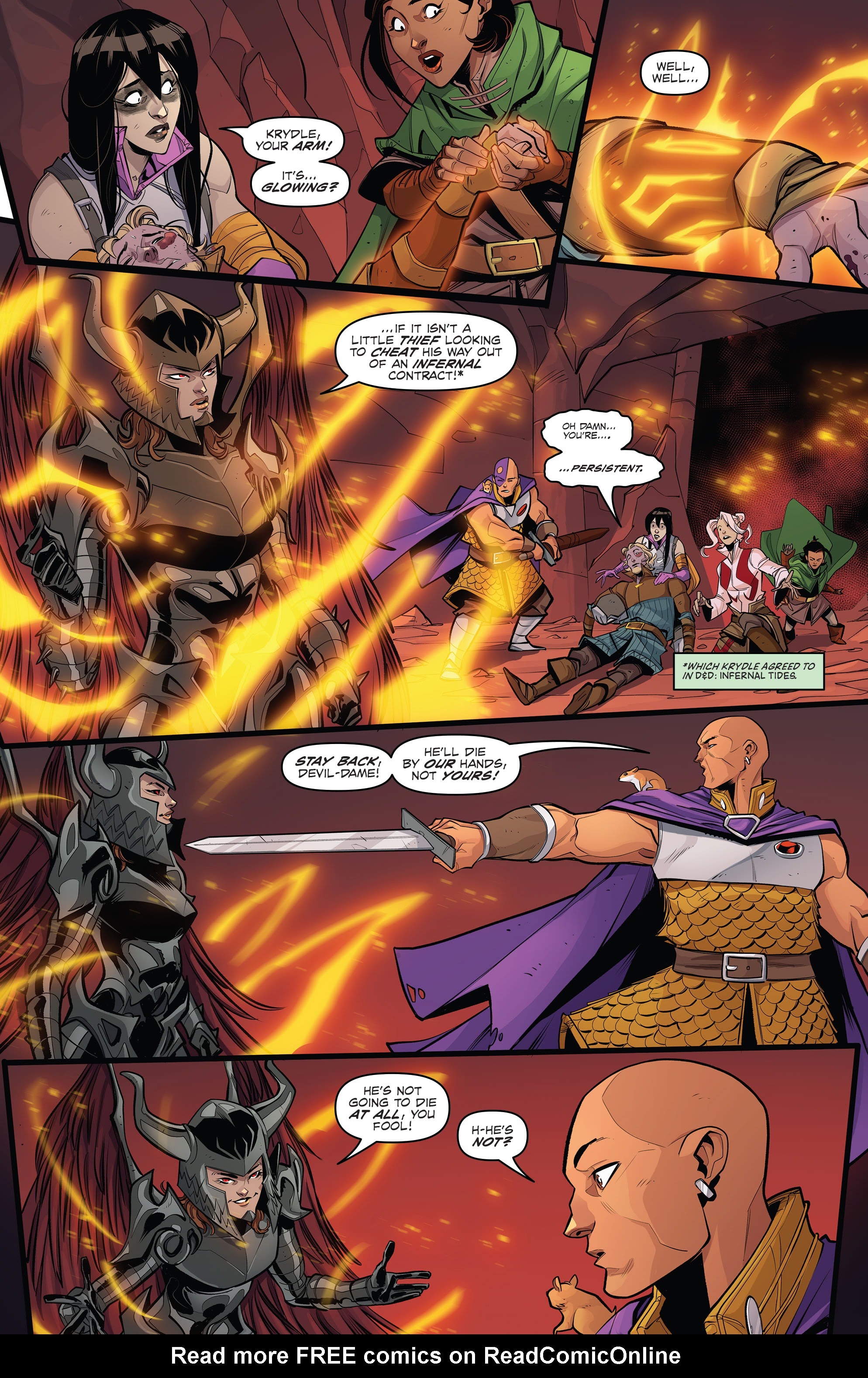 Read online Dungeons and Dragons Mindbreaker comic -  Issue #5 - 18