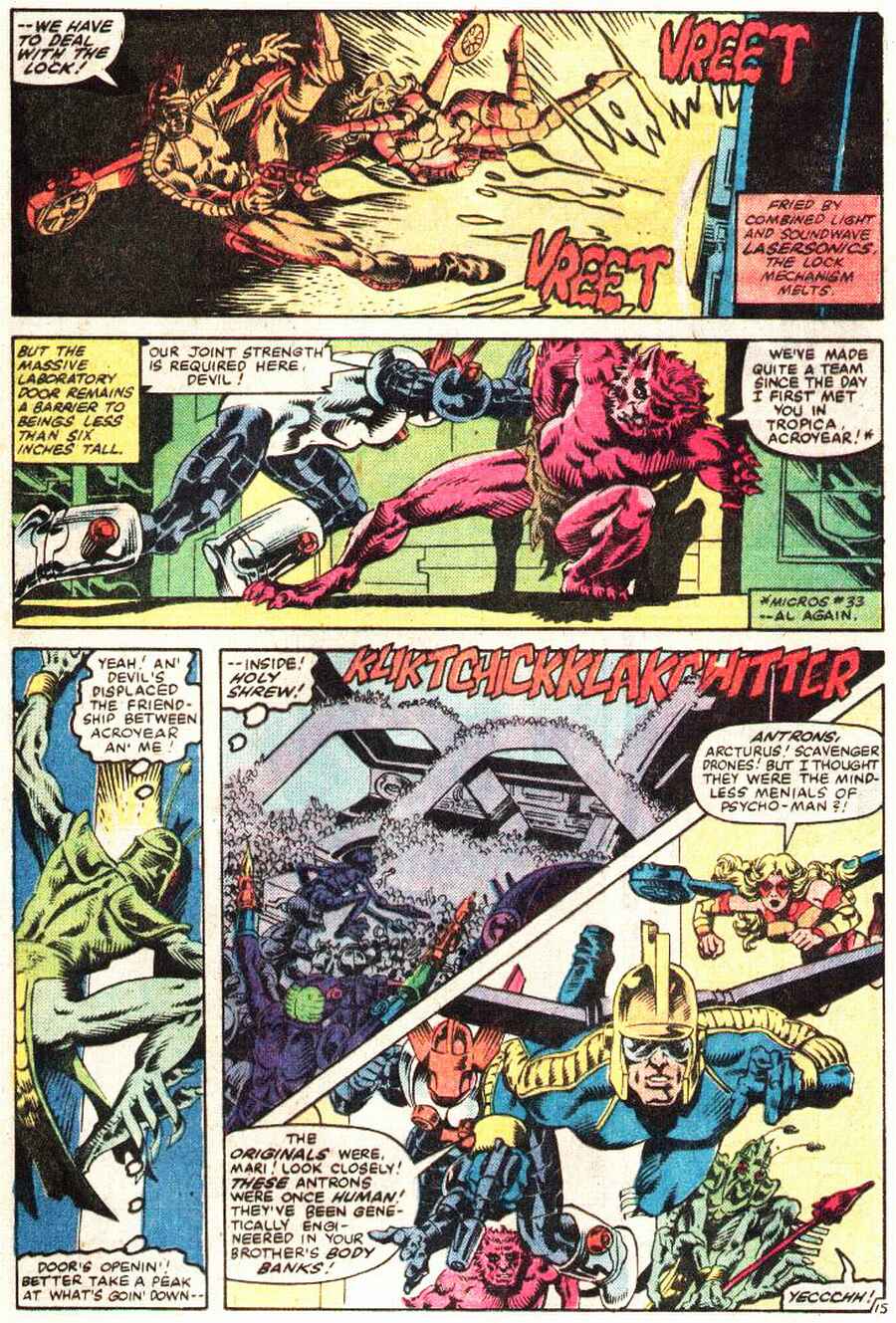 Read online Micronauts (1979) comic -  Issue #40 - 16
