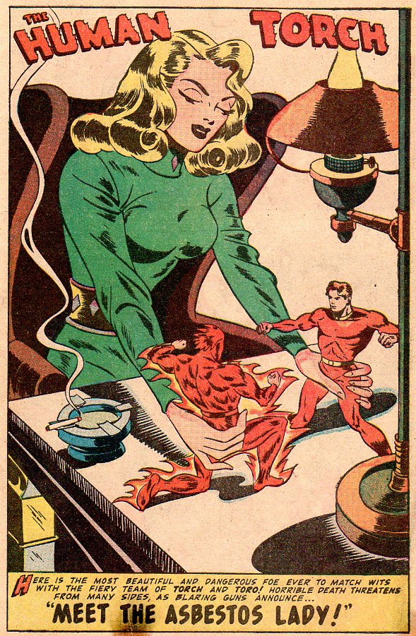 Read online The Human Torch (1940) comic -  Issue #27 - 2