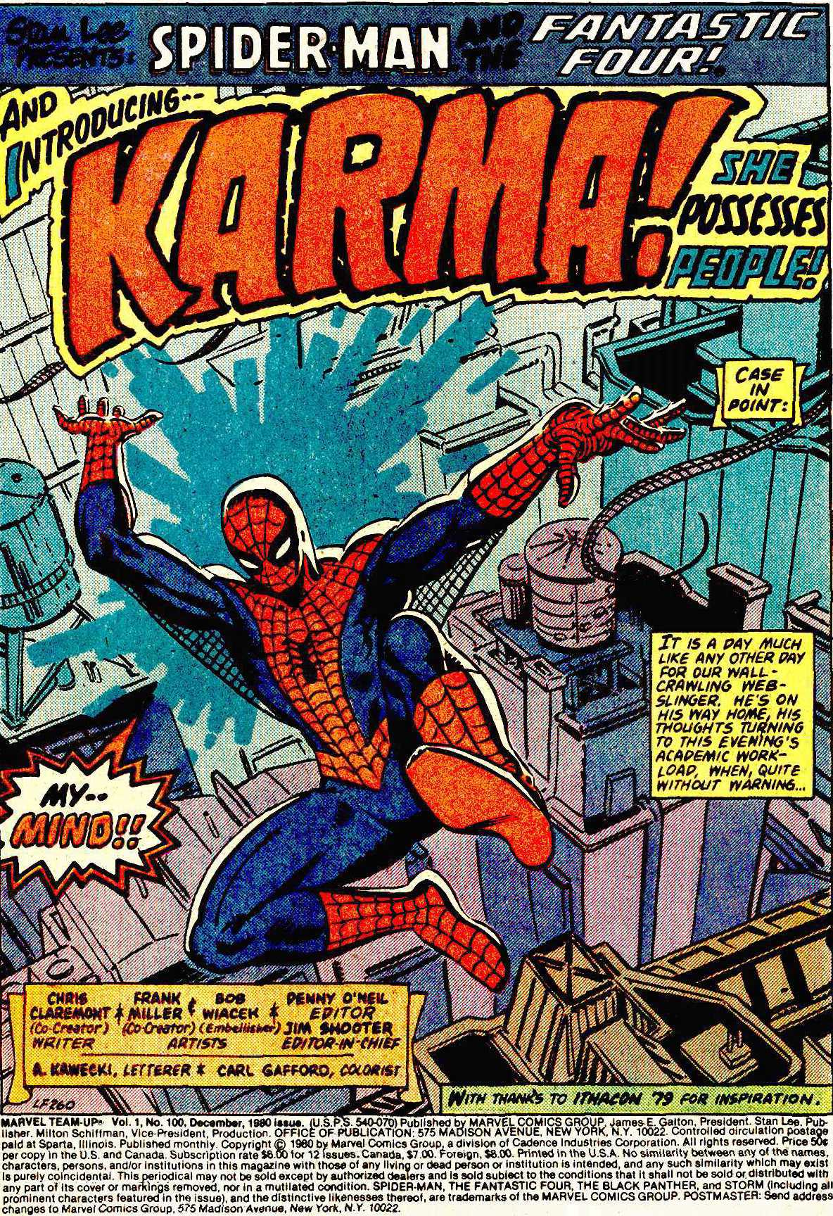 Read online Marvel Team-Up (1972) comic -  Issue #100 - 2