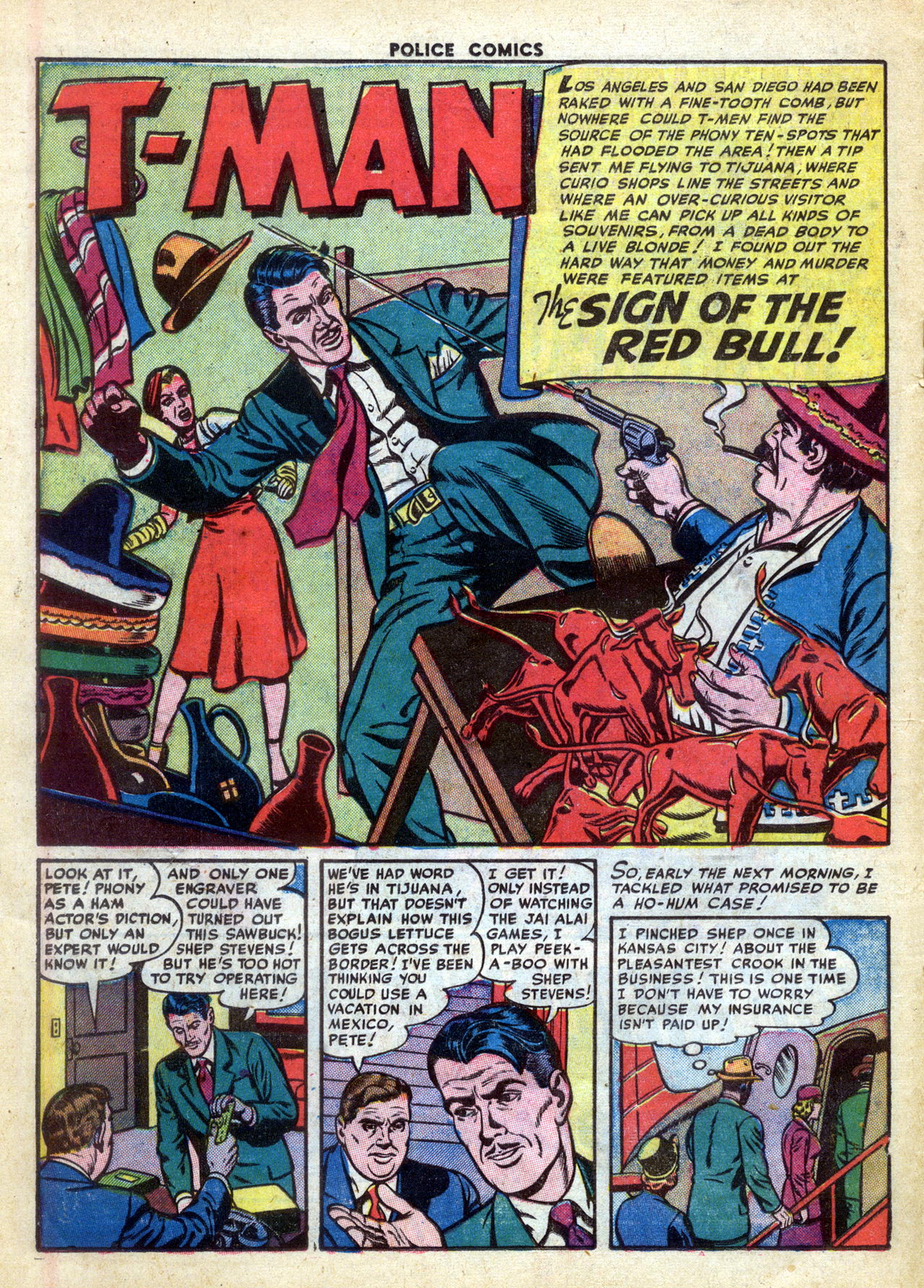Read online Police Comics comic -  Issue #115 - 19