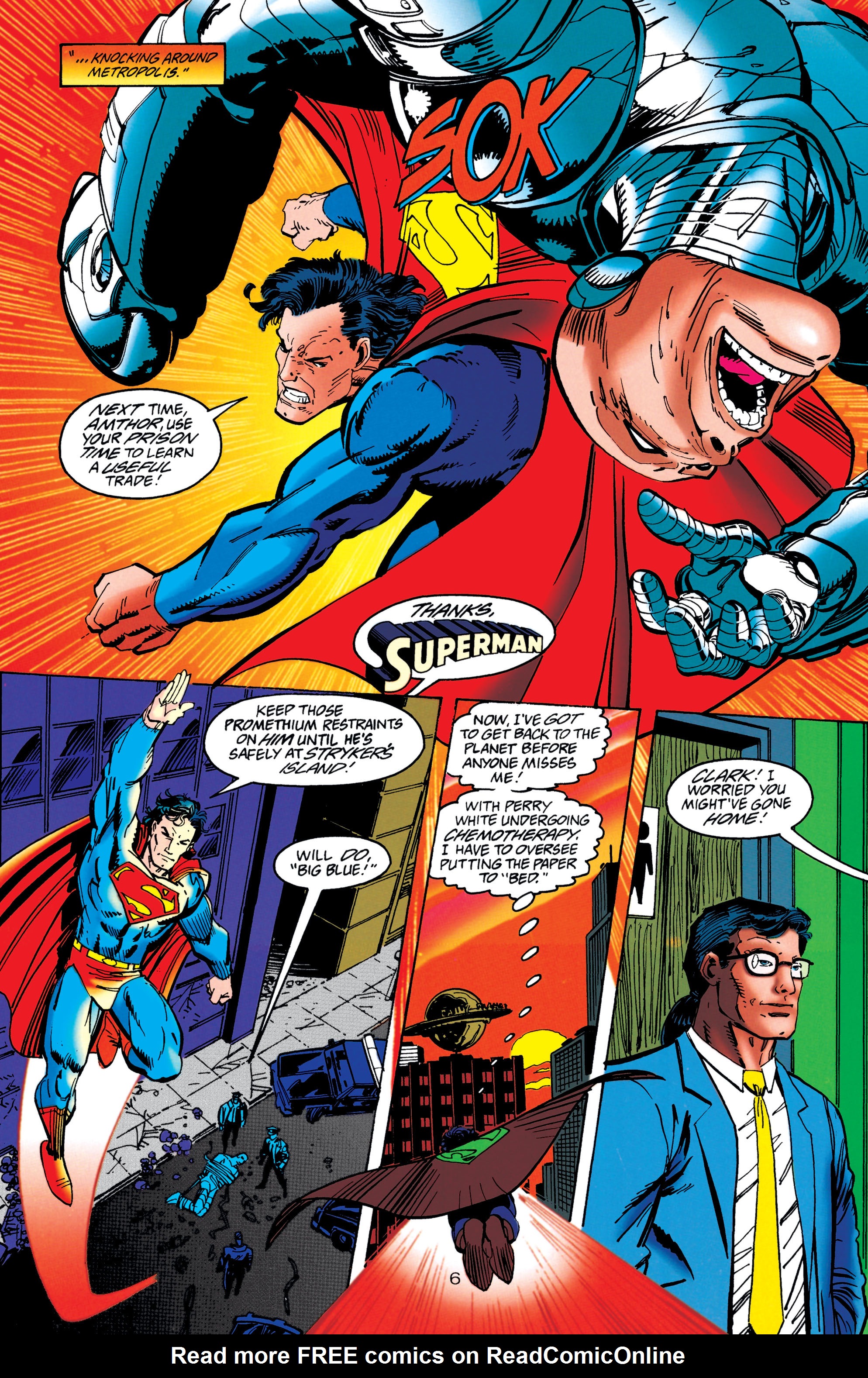 Read online Adventures of Superman (1987) comic -  Issue #539 - 7