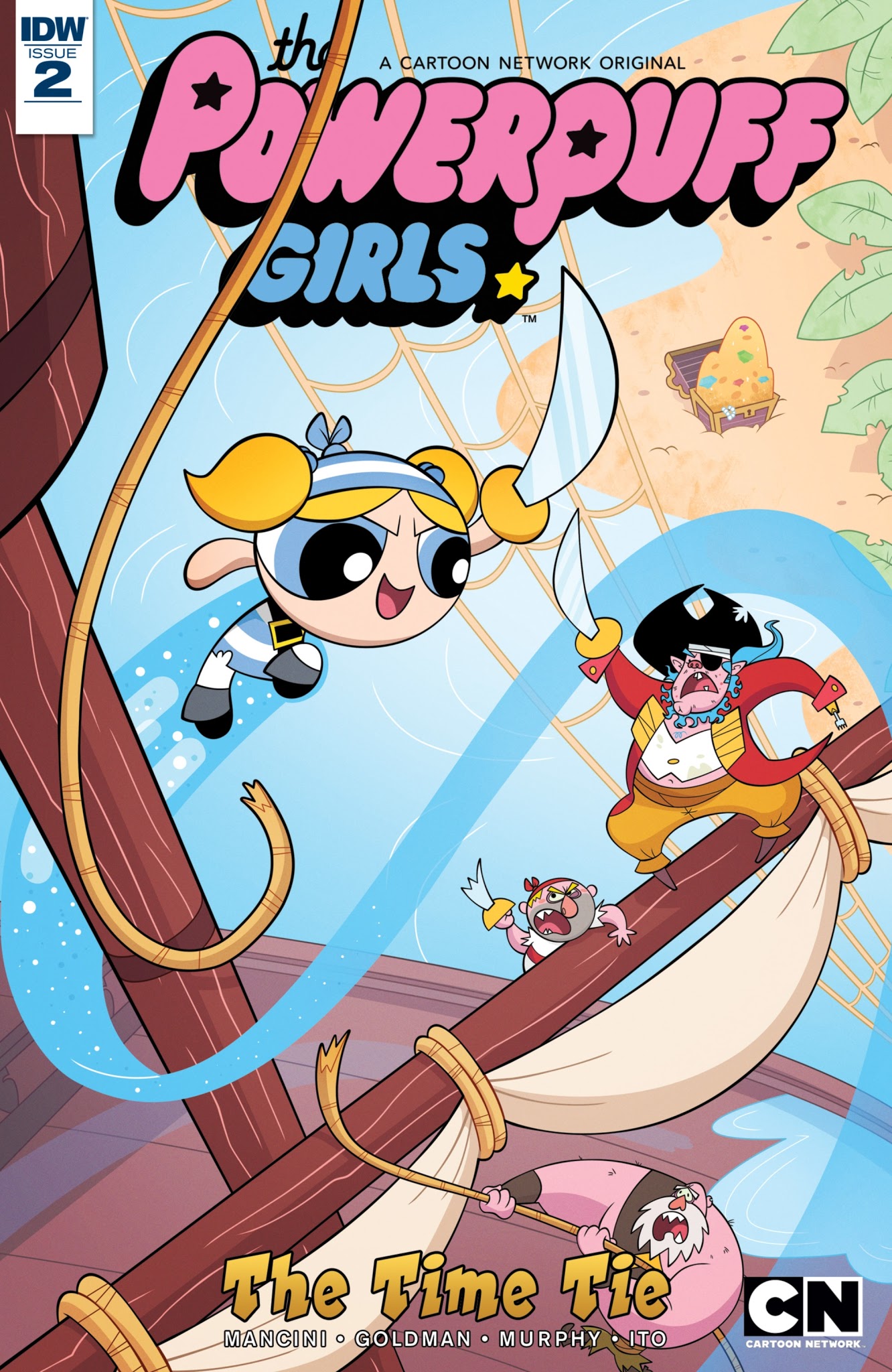 Read online Powerpuff Girls: The Time Tie comic -  Issue #2 - 1
