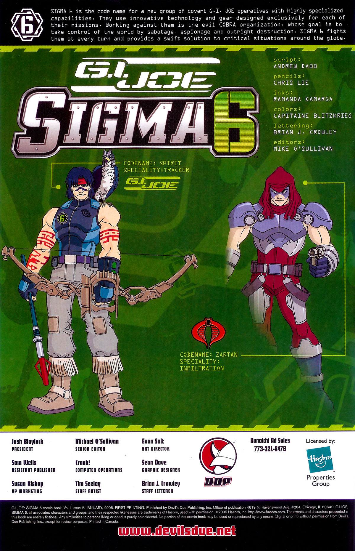 G.I. Joe Sigma 6 Issue #2 #2 - English 2
