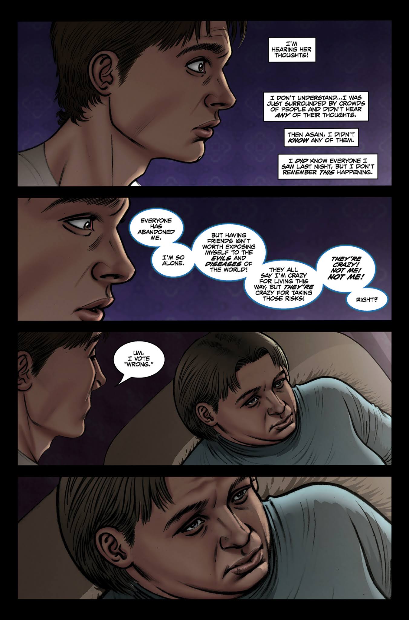 Read online Whispers comic -  Issue #1 - 19